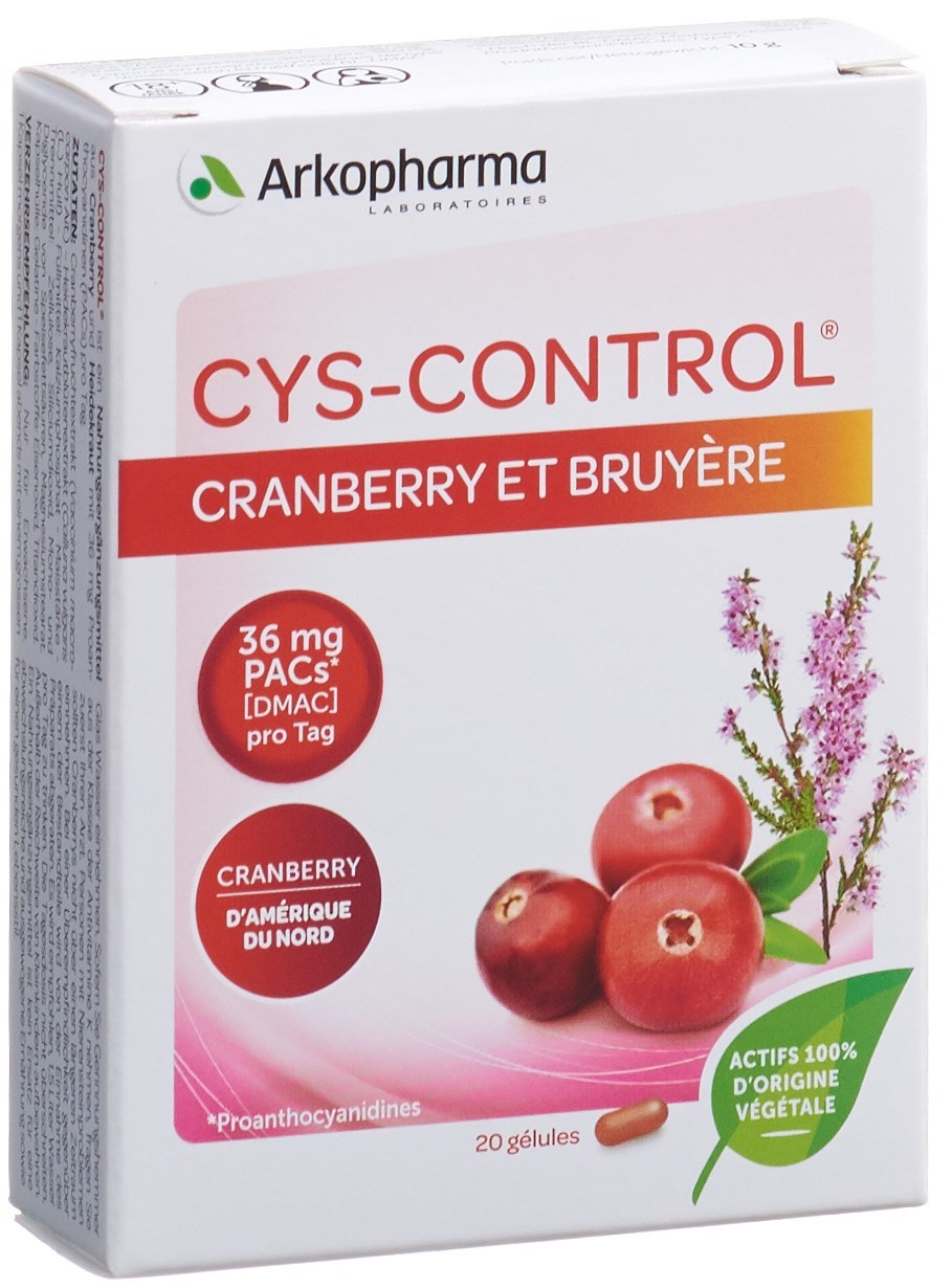 Cys-Control Kapsel Cranberry und Heidekraut