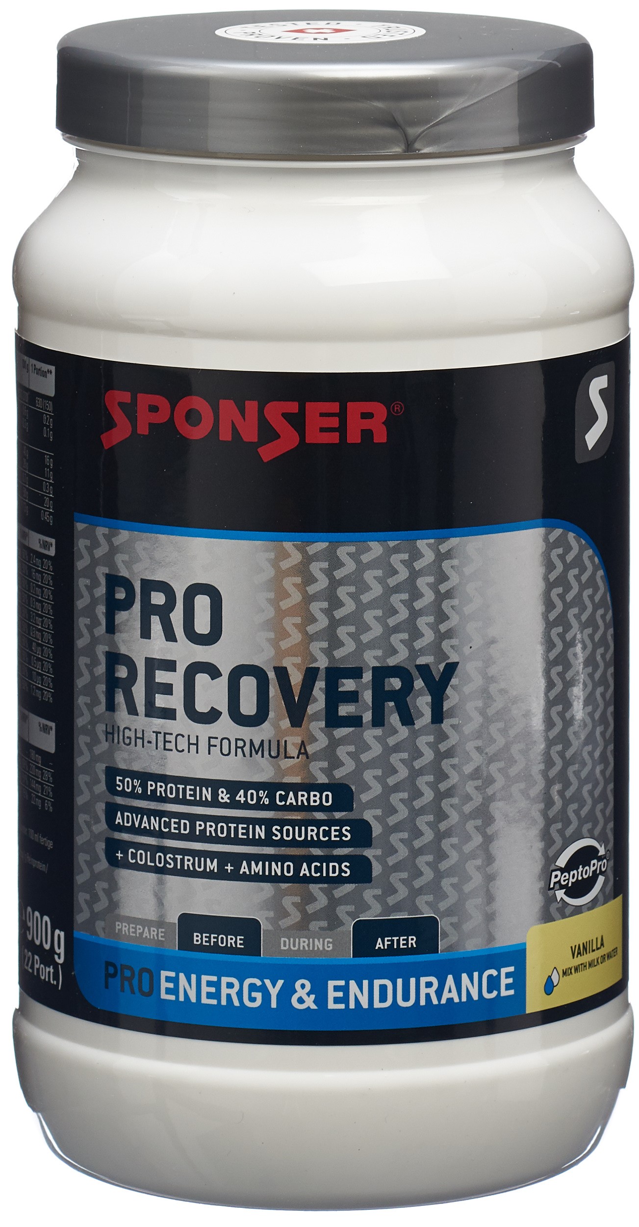 Sponser Pro Recovery Drink Vanille
