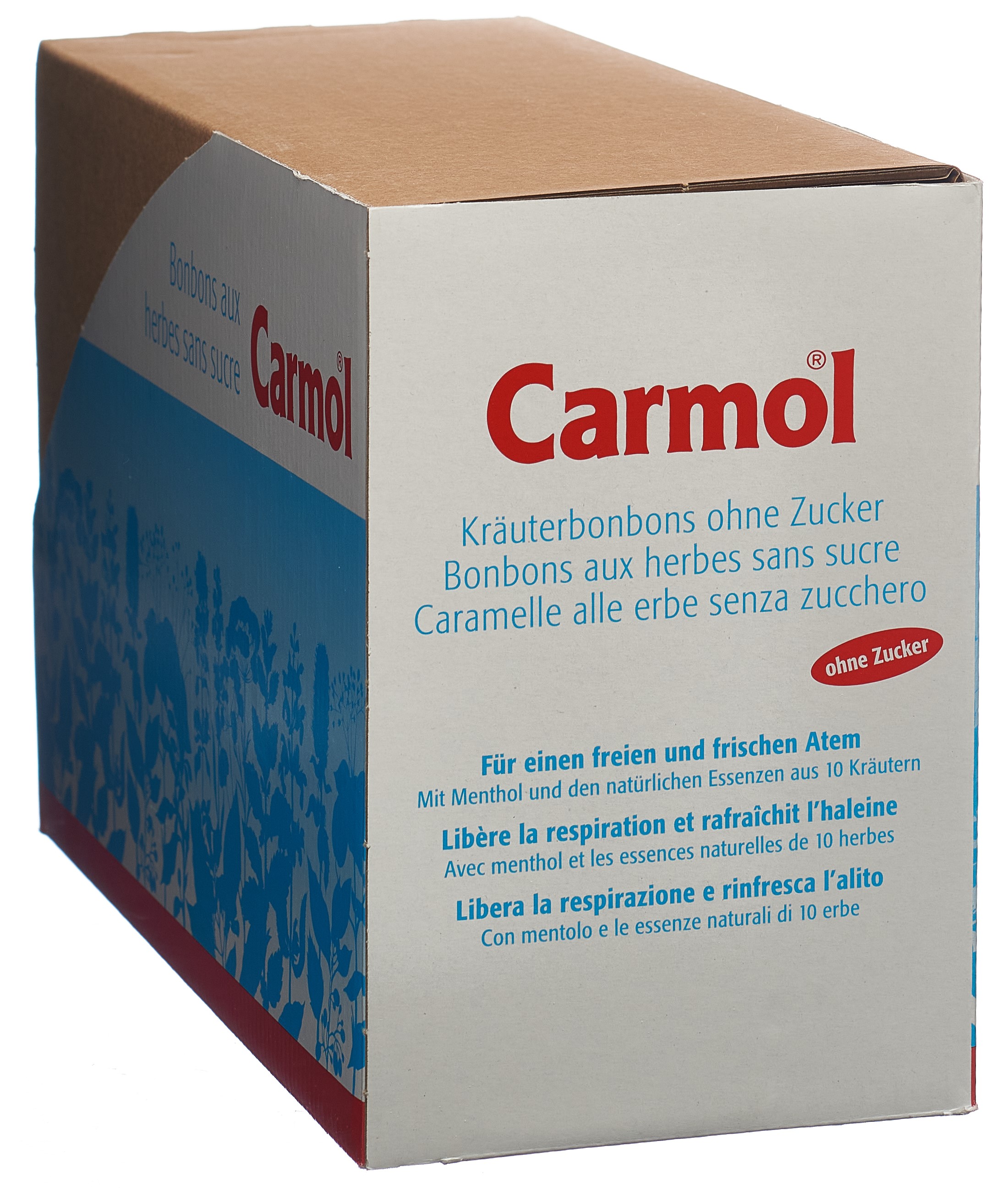 Carmol Kräuterbonbons ohne Zucker