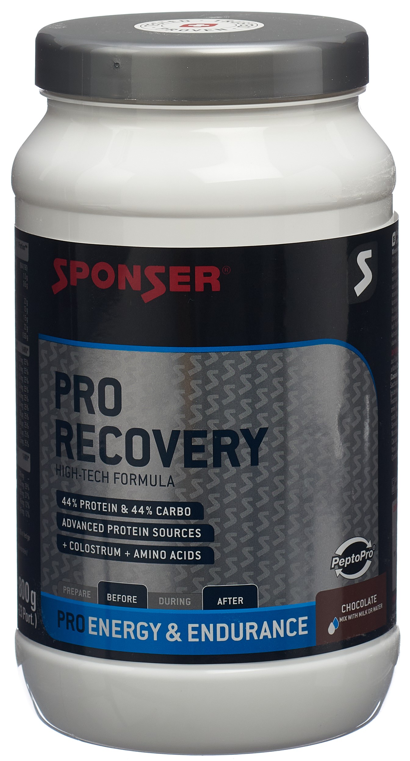 Sponser Pro Recovery Drink Chocolate