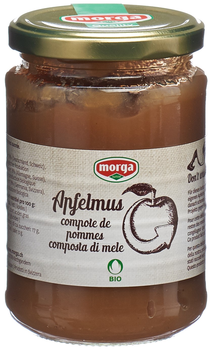 morga Apfelmus Knospe Bio