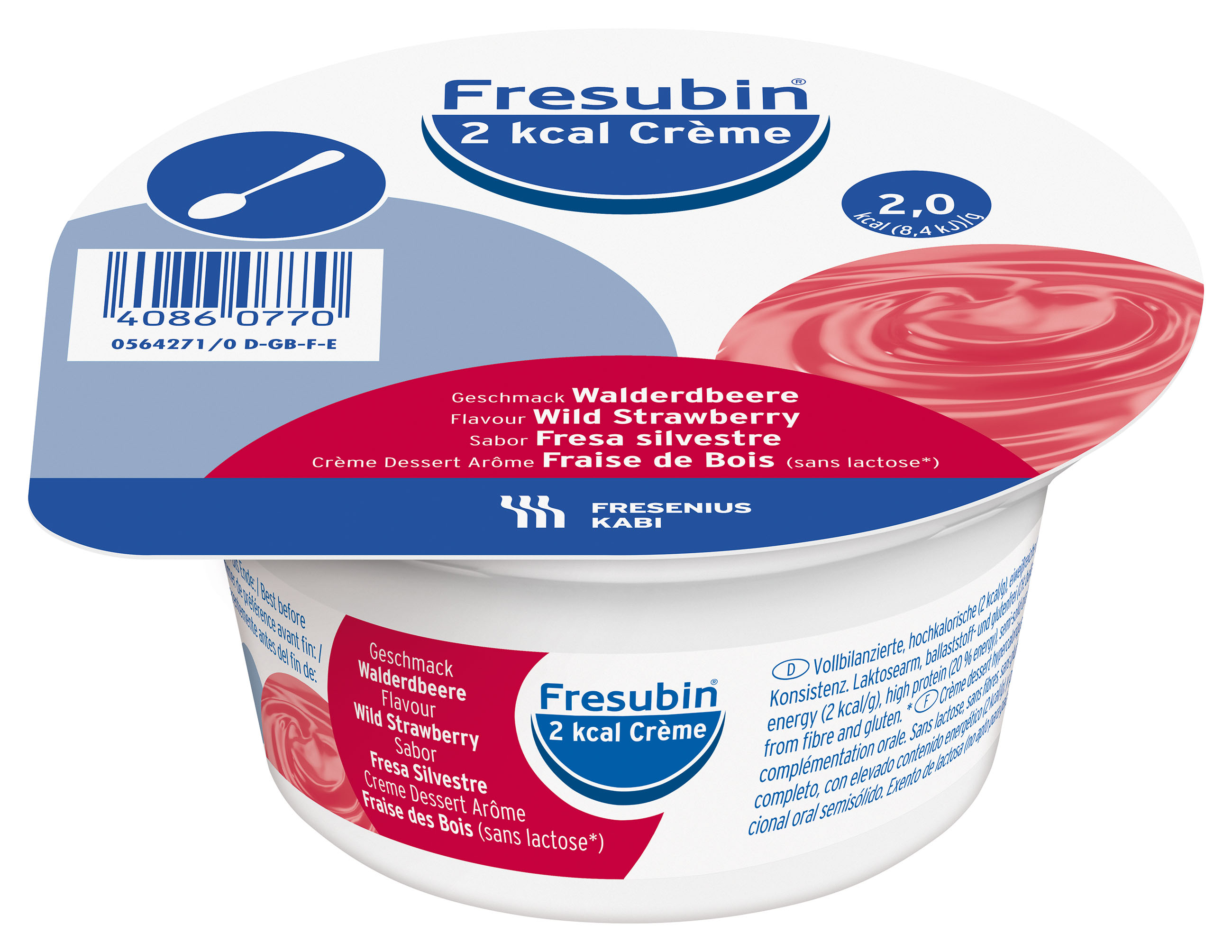 Fresubin 2 kcal Crème Walderdbeere