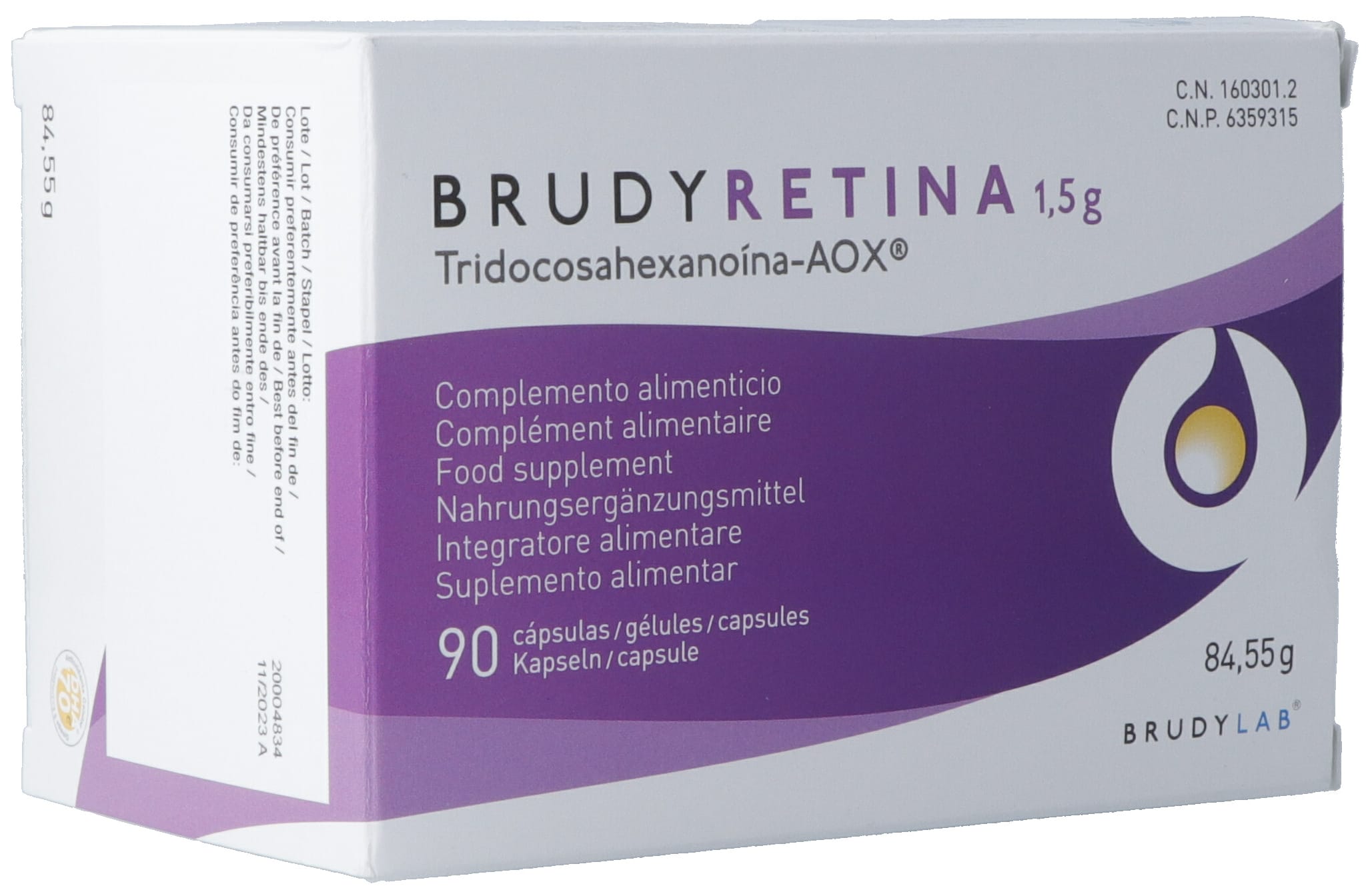BRUDYRETINA Kapsel 1.5 g