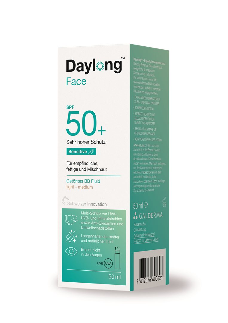 Daylong Sensitive Face BB Fluid getönt SPF50+