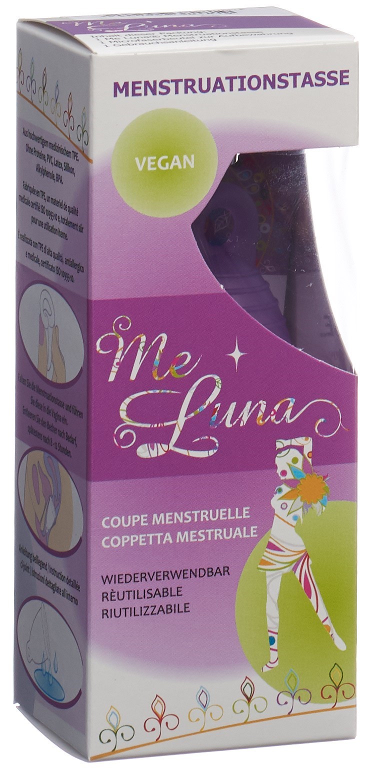 Me Luna nstruationstasse Classic Sho S Ring Violett