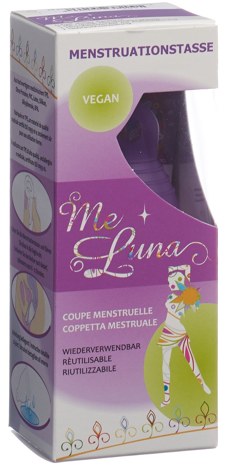 Me Luna nstruationstasse Classic Sho M Ring Violett