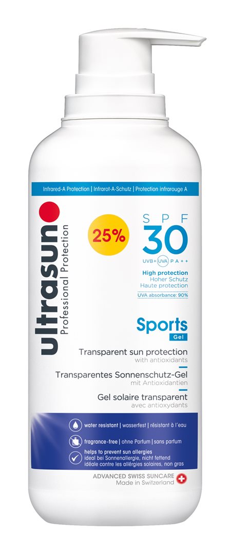ultrasun Sports Gel SPF 30 -25%