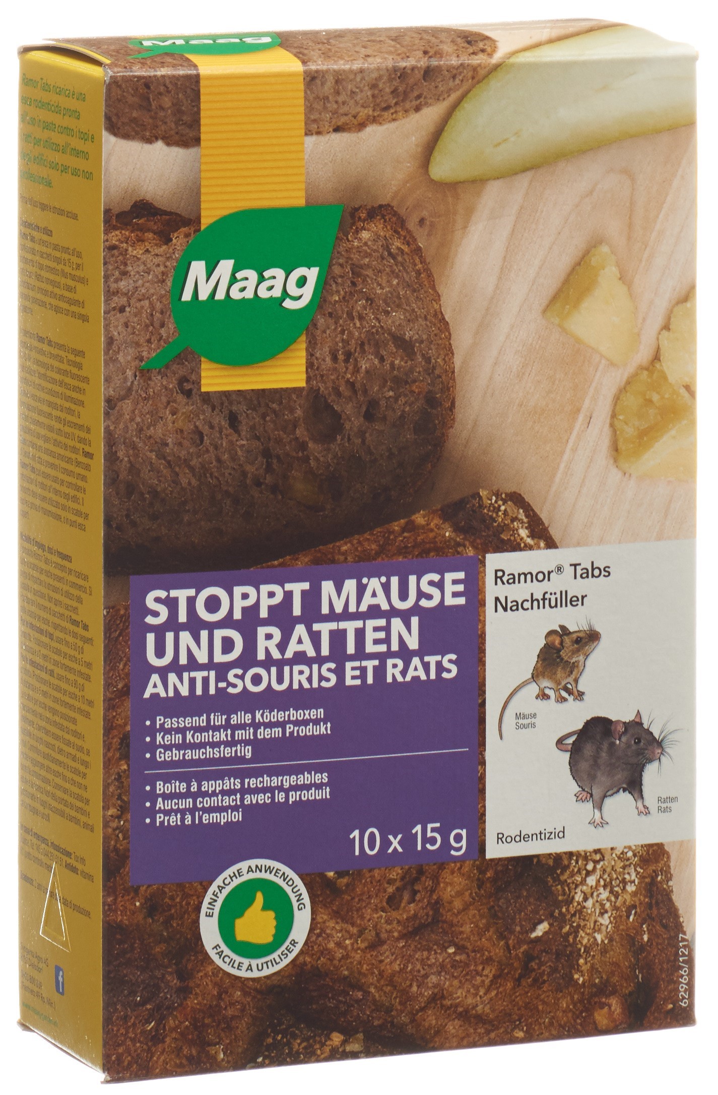 Rodentizid Tabs Nachfüller