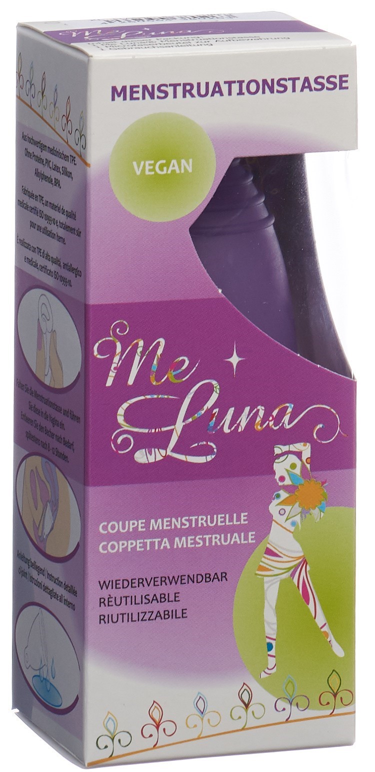 Me Luna nstruationstasse Classic XL Ring Violett