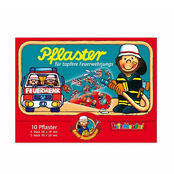 Lutz Mauder Kinderpflaster Feuerwehr