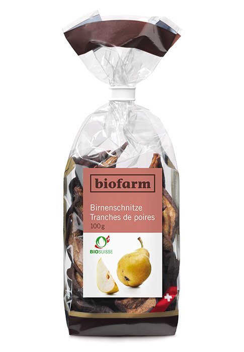 Biofarm Birnenschnitze Knospe