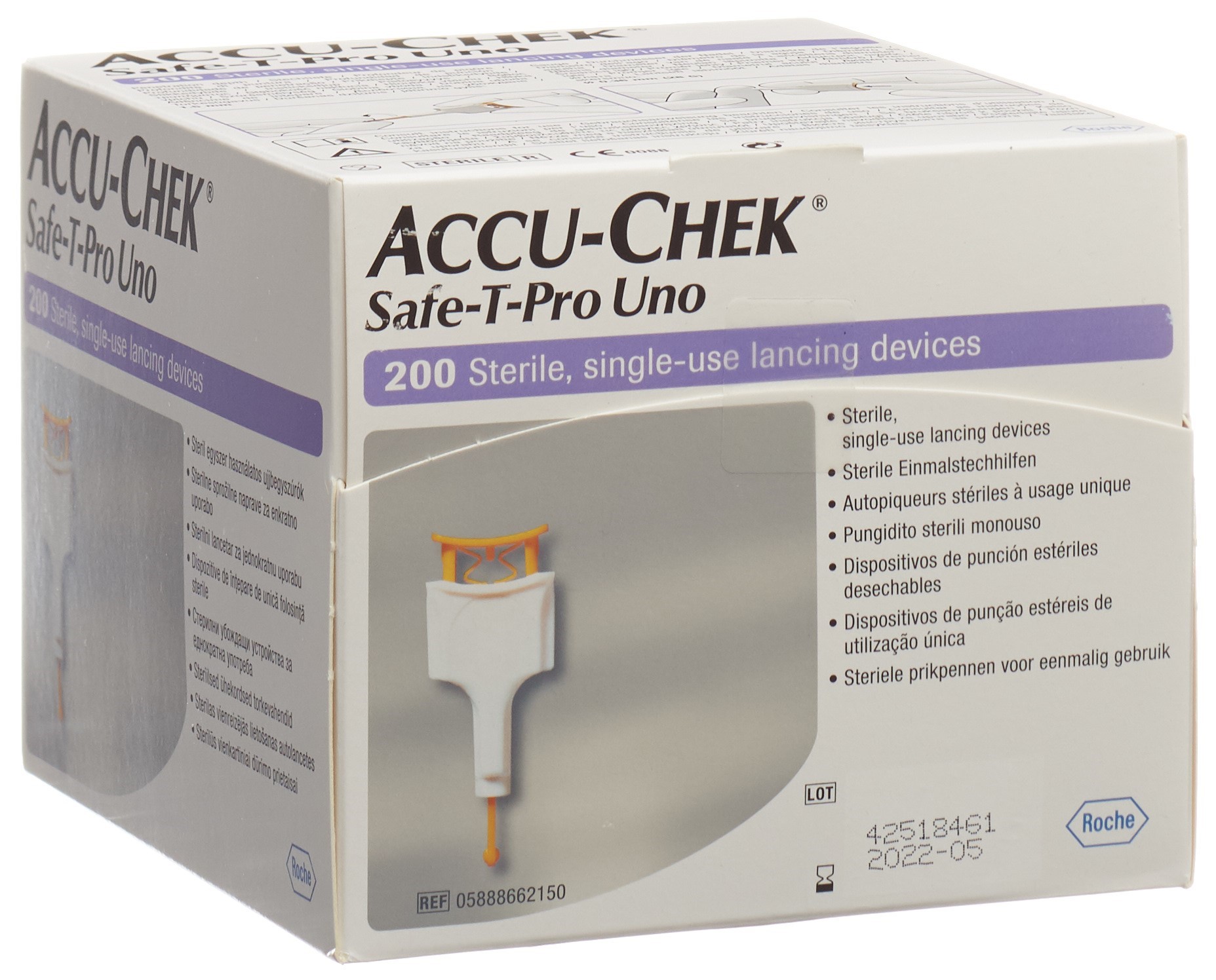Accu-Chek Safe-T-Pro Uno - Einmalsechhilfe