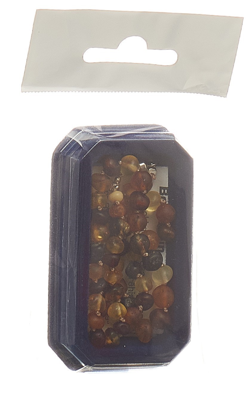 Amberstyle Bernsteinkette multicolor matt 36cm mit Magnetverschluss