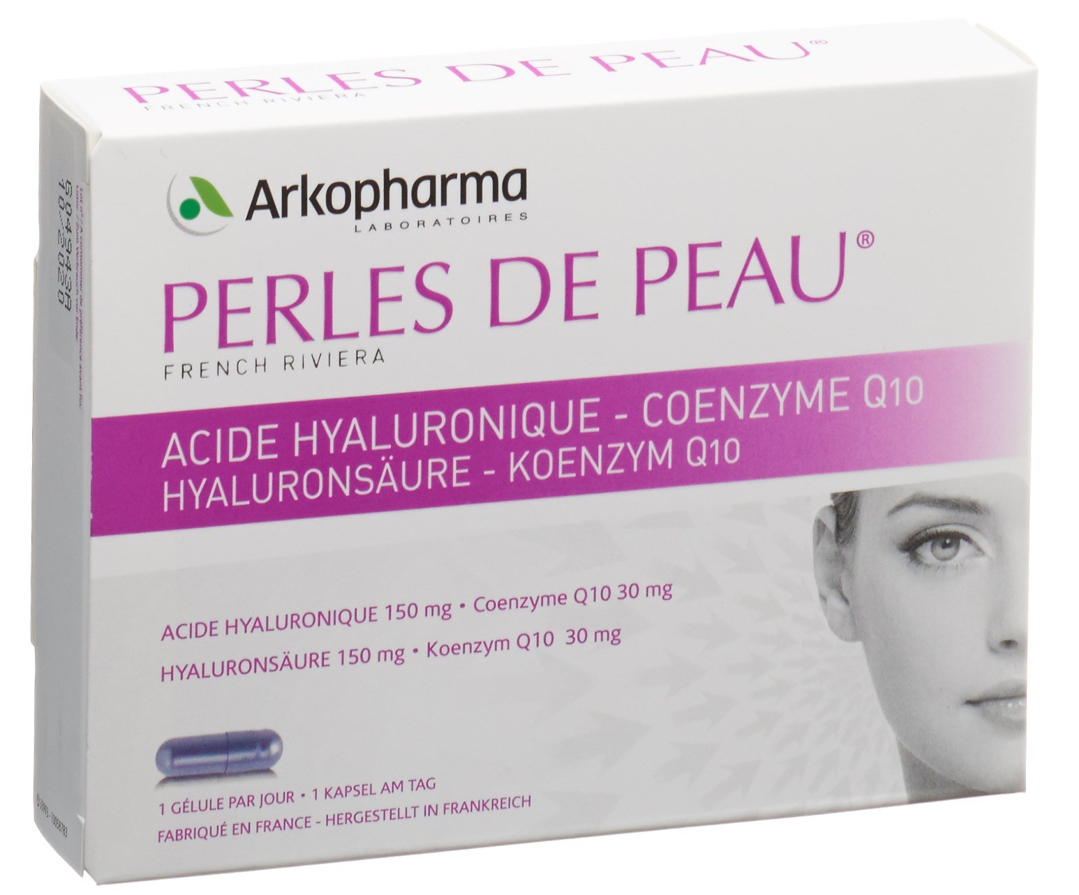 PERLES DE PEAU Hyaluronsäure + Q10 Kapsel