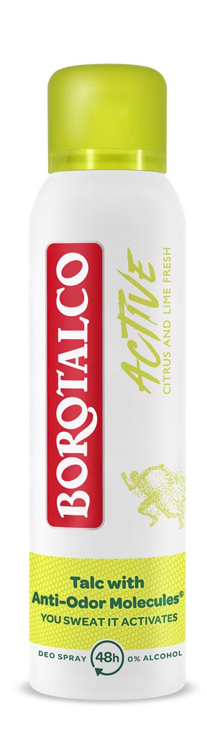 BOROTALCO Deo Active Spray Zitrus und Limette