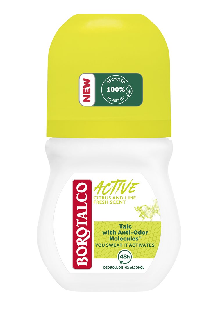 BOROTALCO Deo Active Roll-on Zitrus und Limette