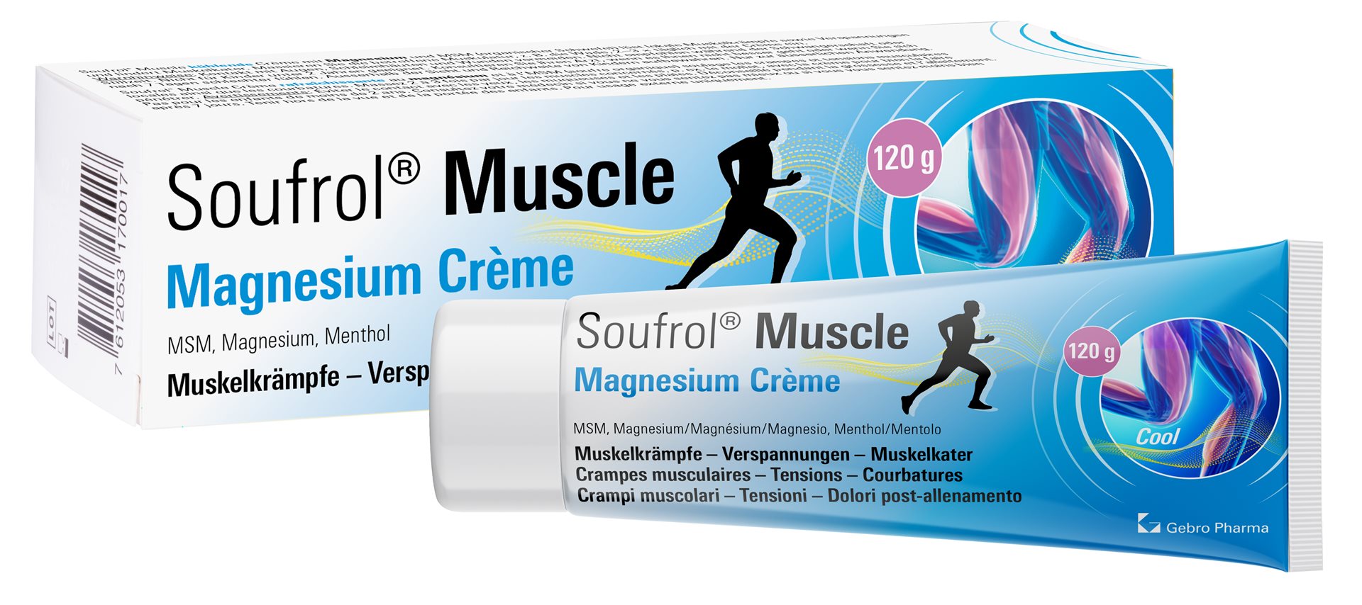 Soufrol Soufrol Muscle Magnesium Creme Cool