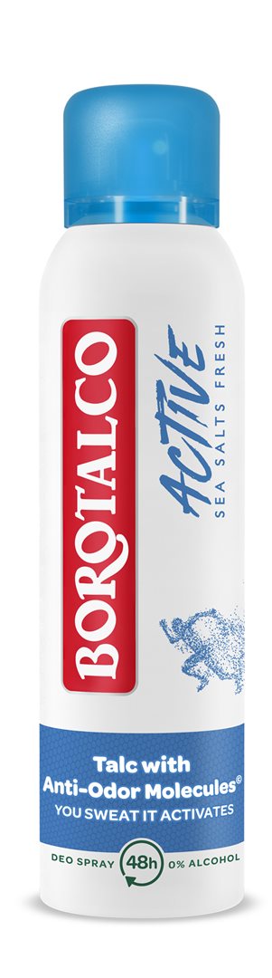 BOROTALCO Deo Active Spray Meersalz