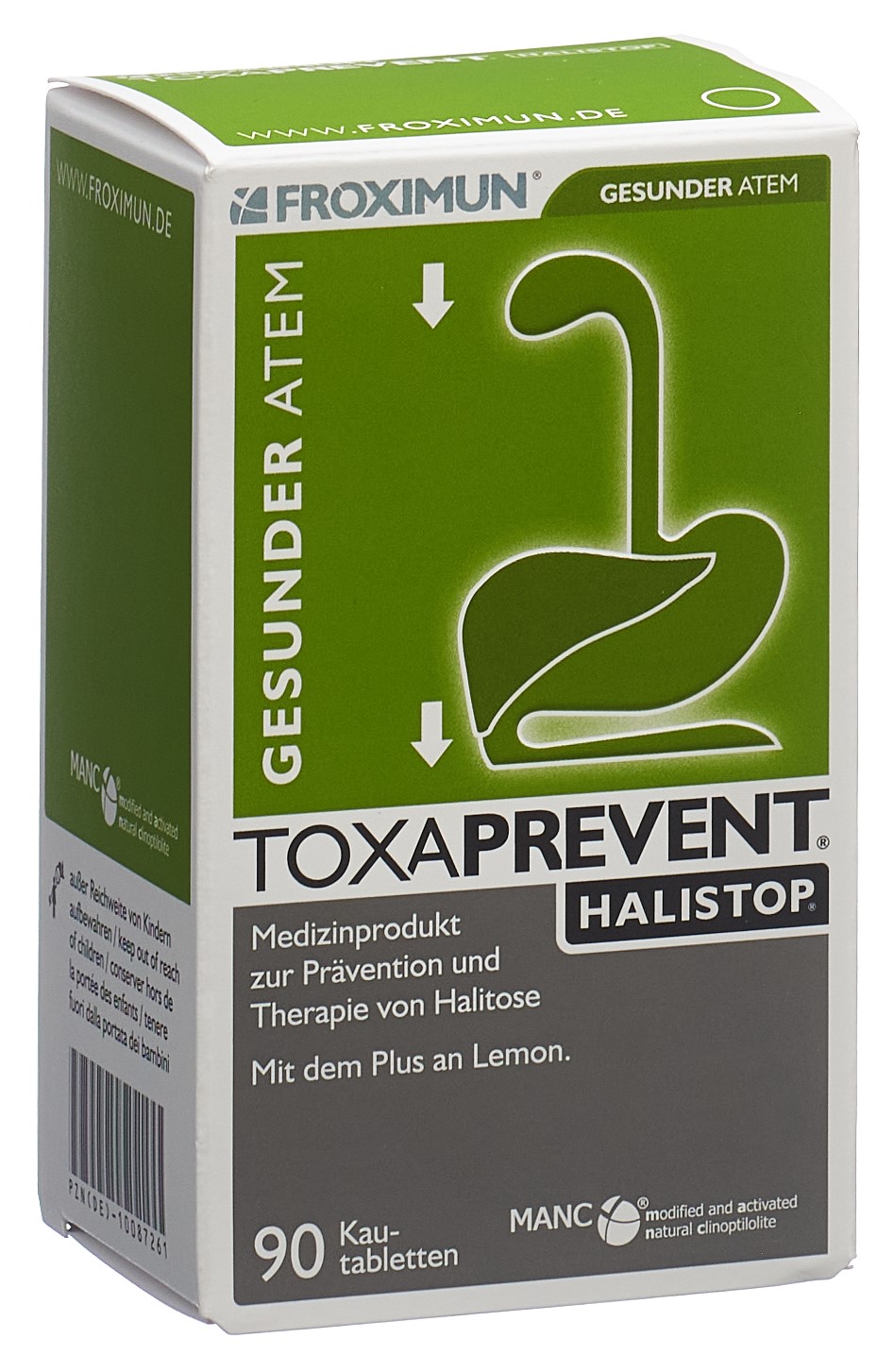 TOXAPREVENT HALISTOP Kautablette