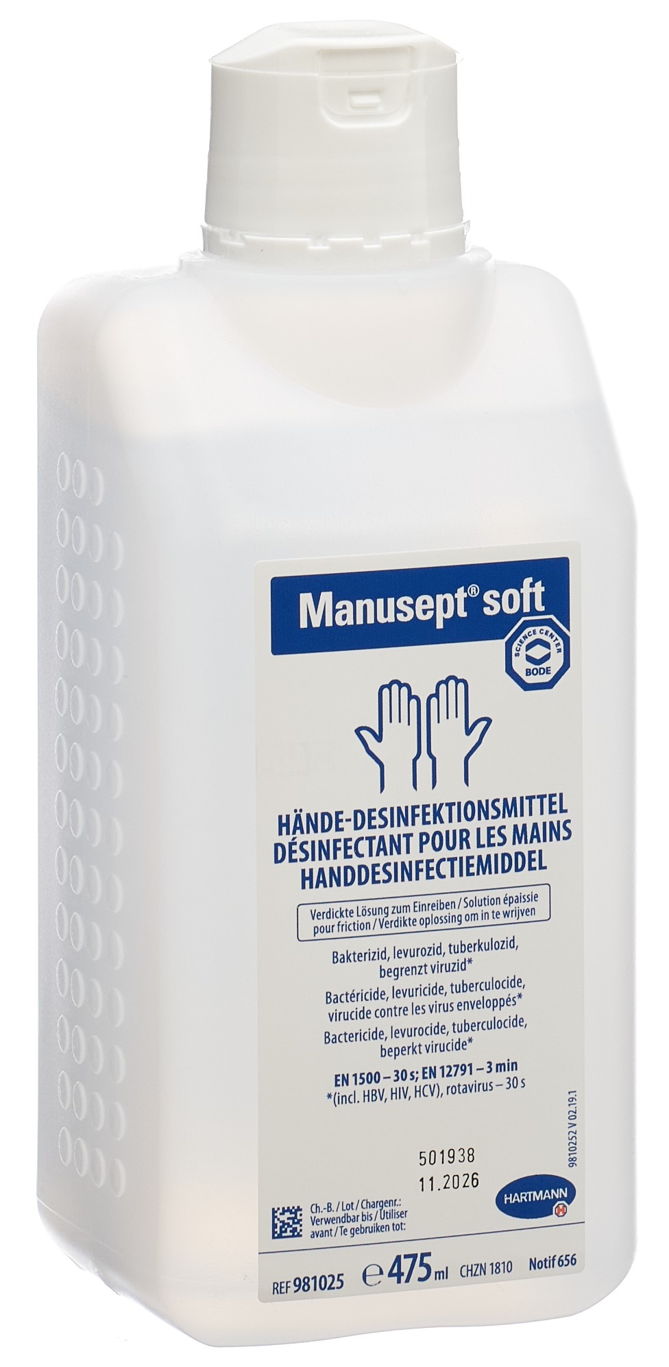 Manusept soft Händedesinfektion