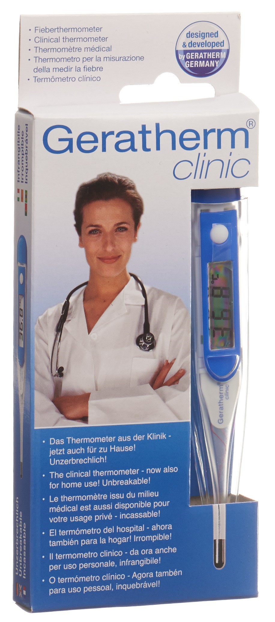 Geratherm clinic Fieberthermometer digital digital