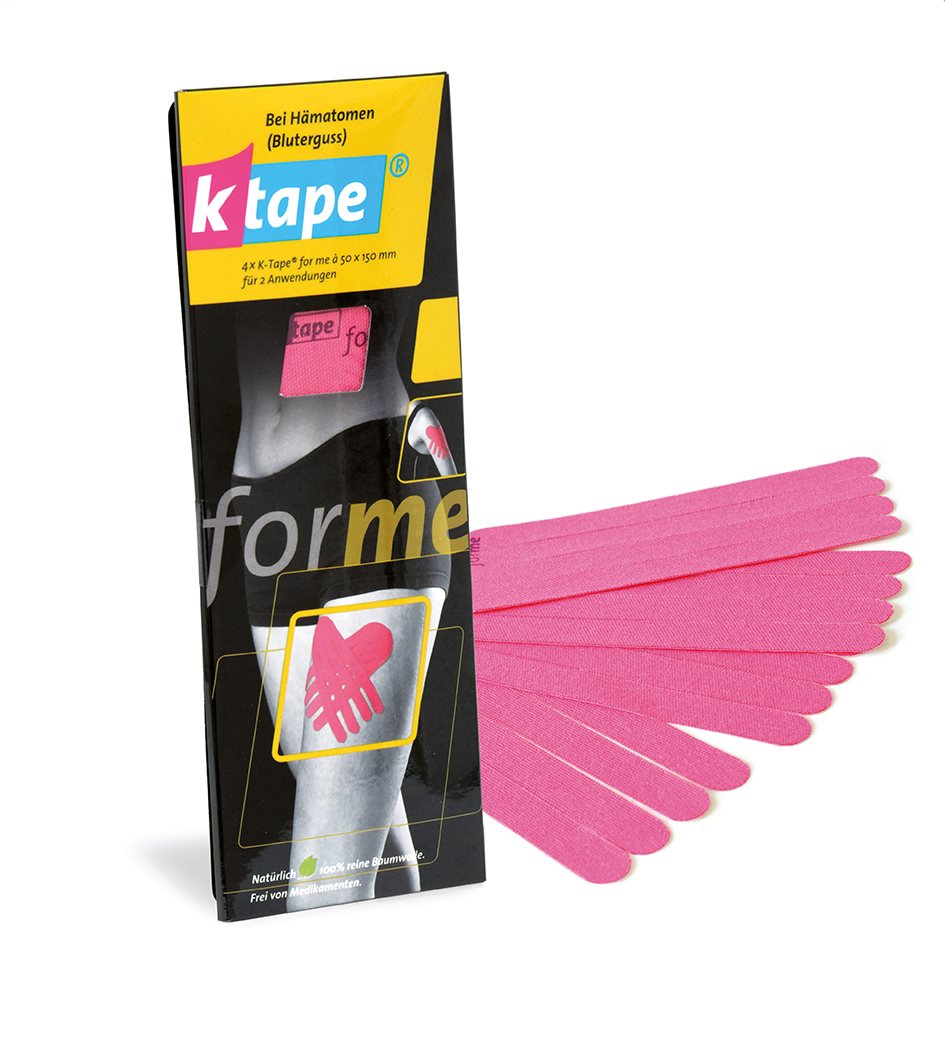 K-Tape for me Hämathome für zwei Anwendungen
