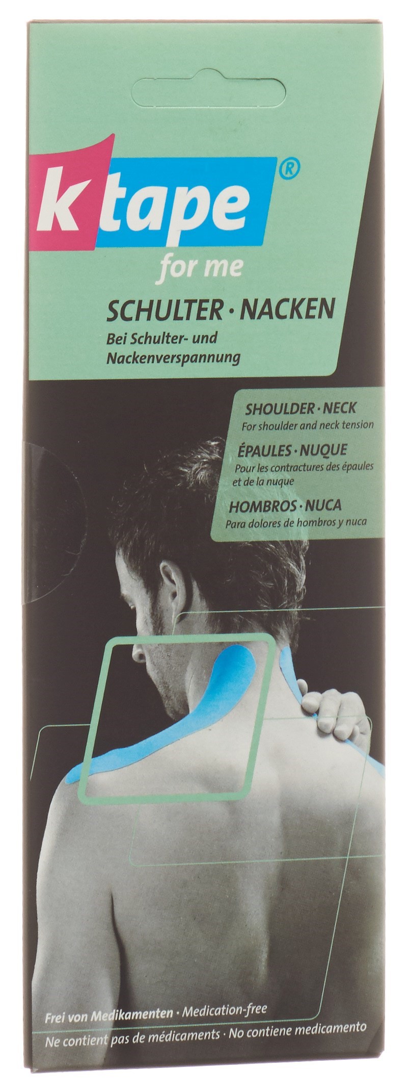 K-Tape for me Schulter/Nacen für eine Anwendung