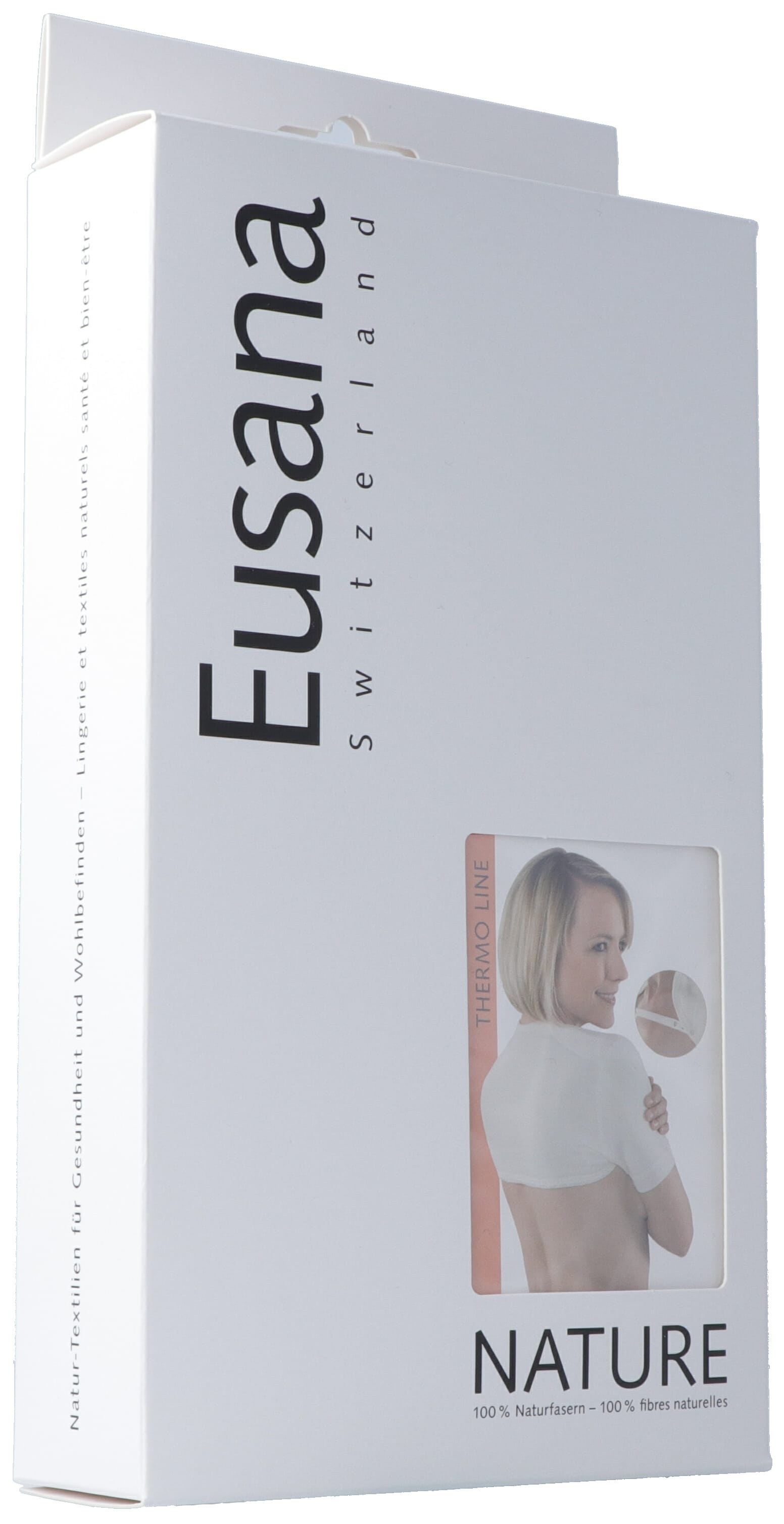 Eusana Schulterwärmer XL ivoire mit Trägerband