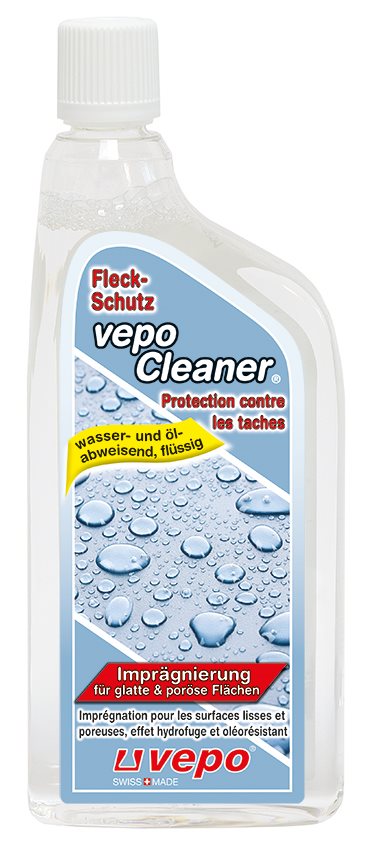 vepoCleaner Fleck-Schutz und Imprägnierung für Flächen