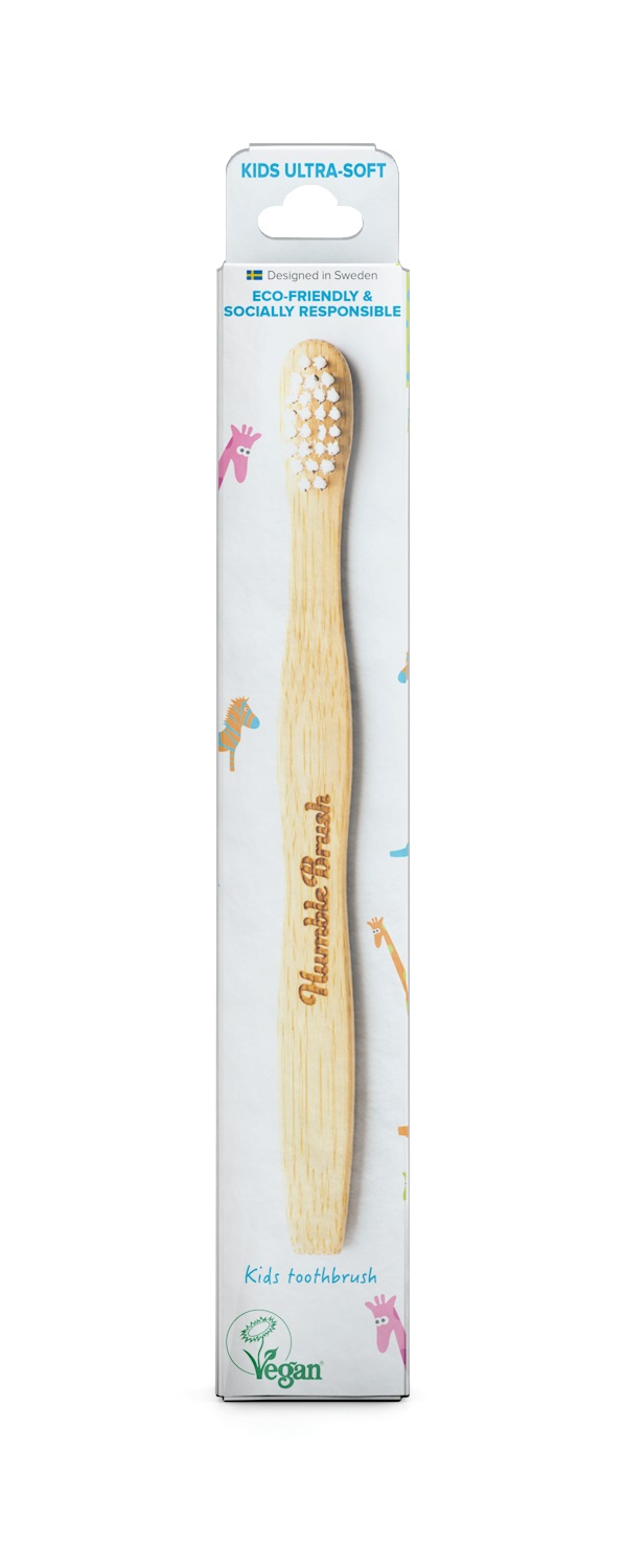 Humble Brush Zahnbürste Kinder weiss