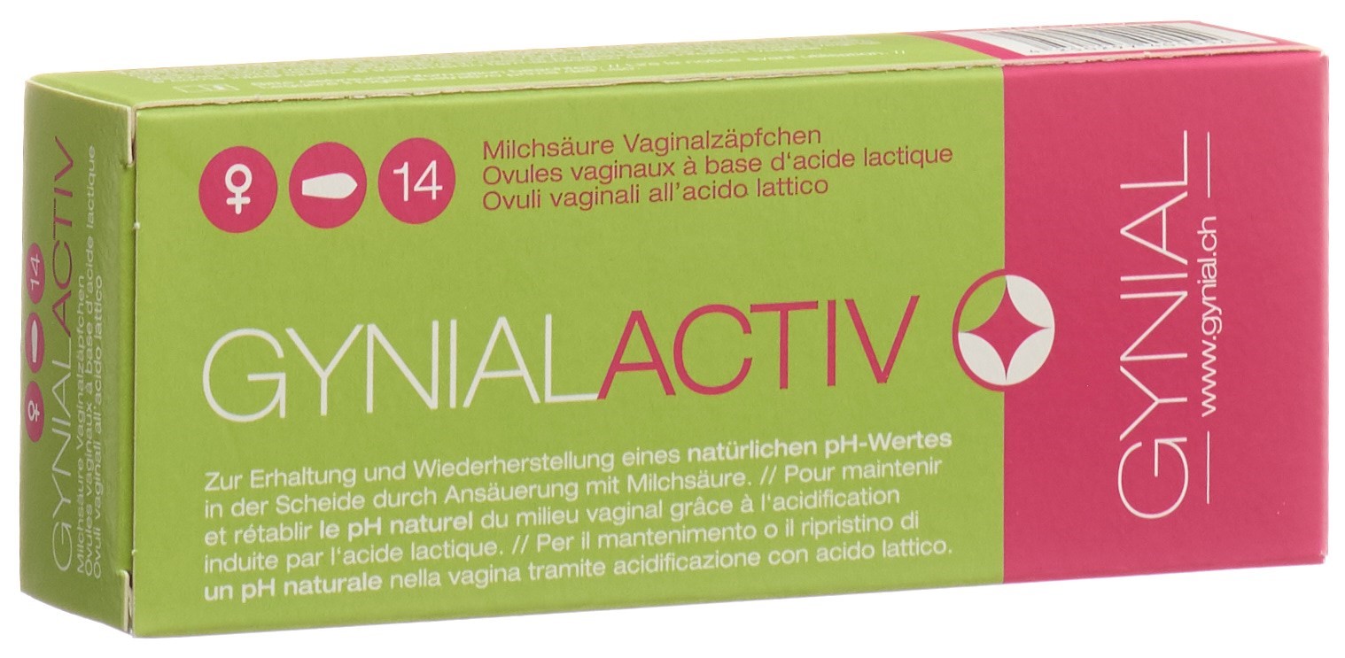 GynialActiv Milchsäure Vaginalzäpfchen (#)