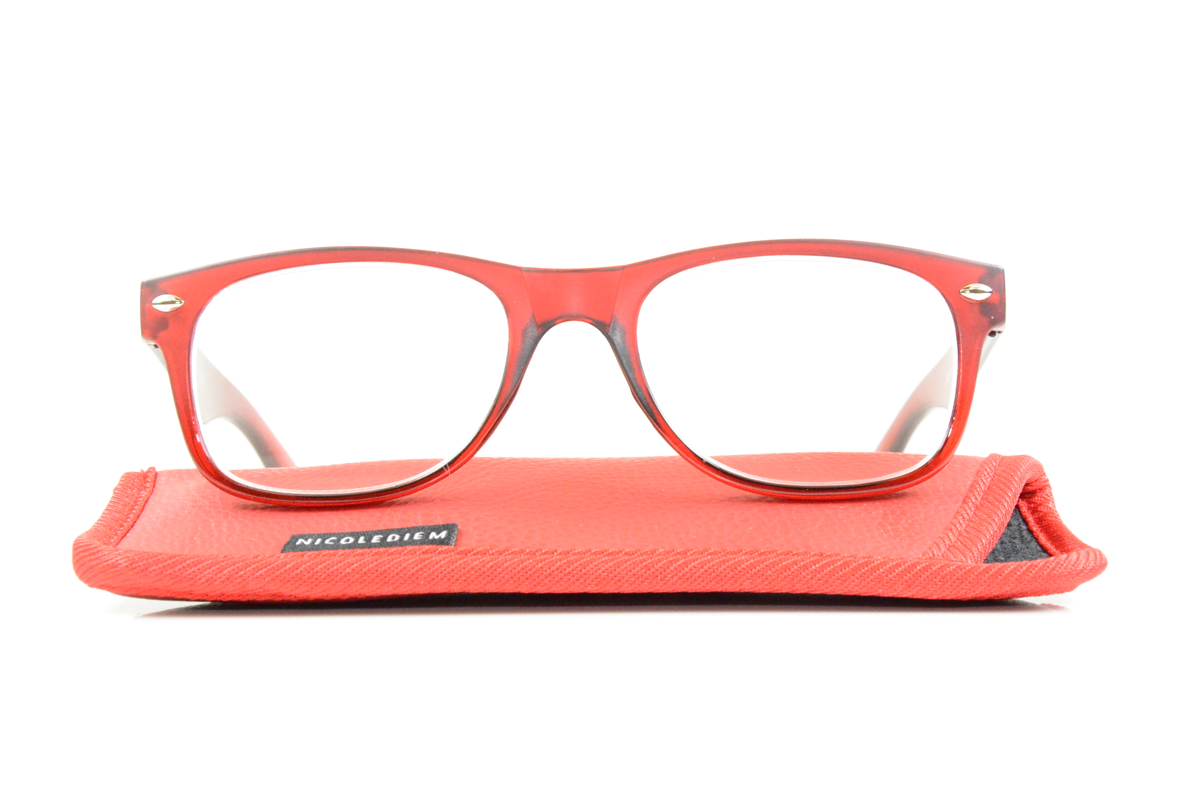 Nicole Diem Lesebrille 1.50dpt Act burgundy