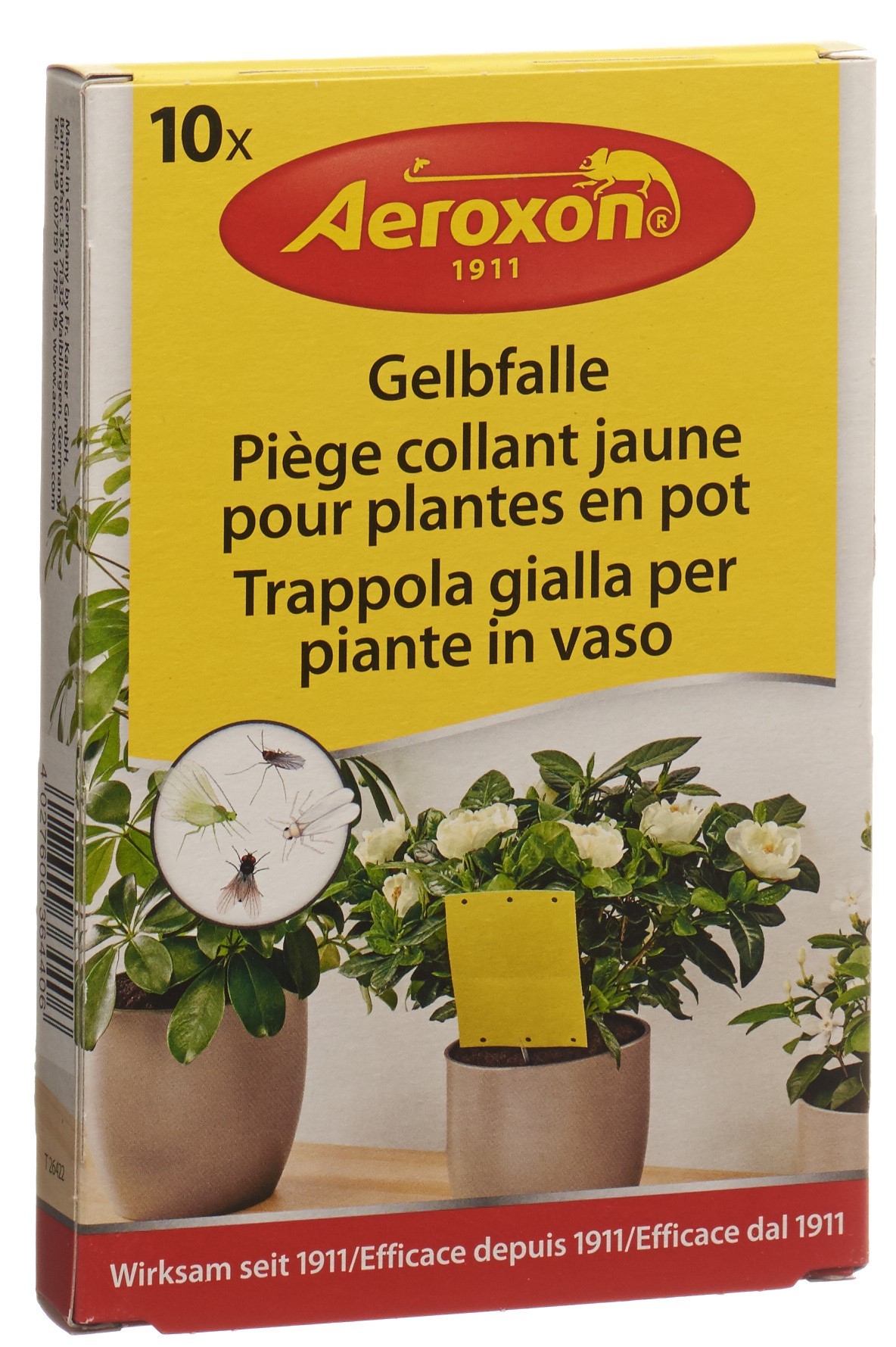 Aeroxon Gelbfalle für Topfpflanzen