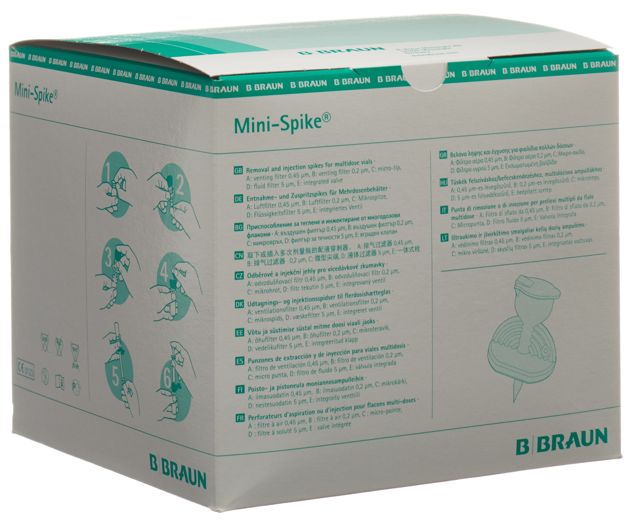 Mini Spike Micro Spitze grün