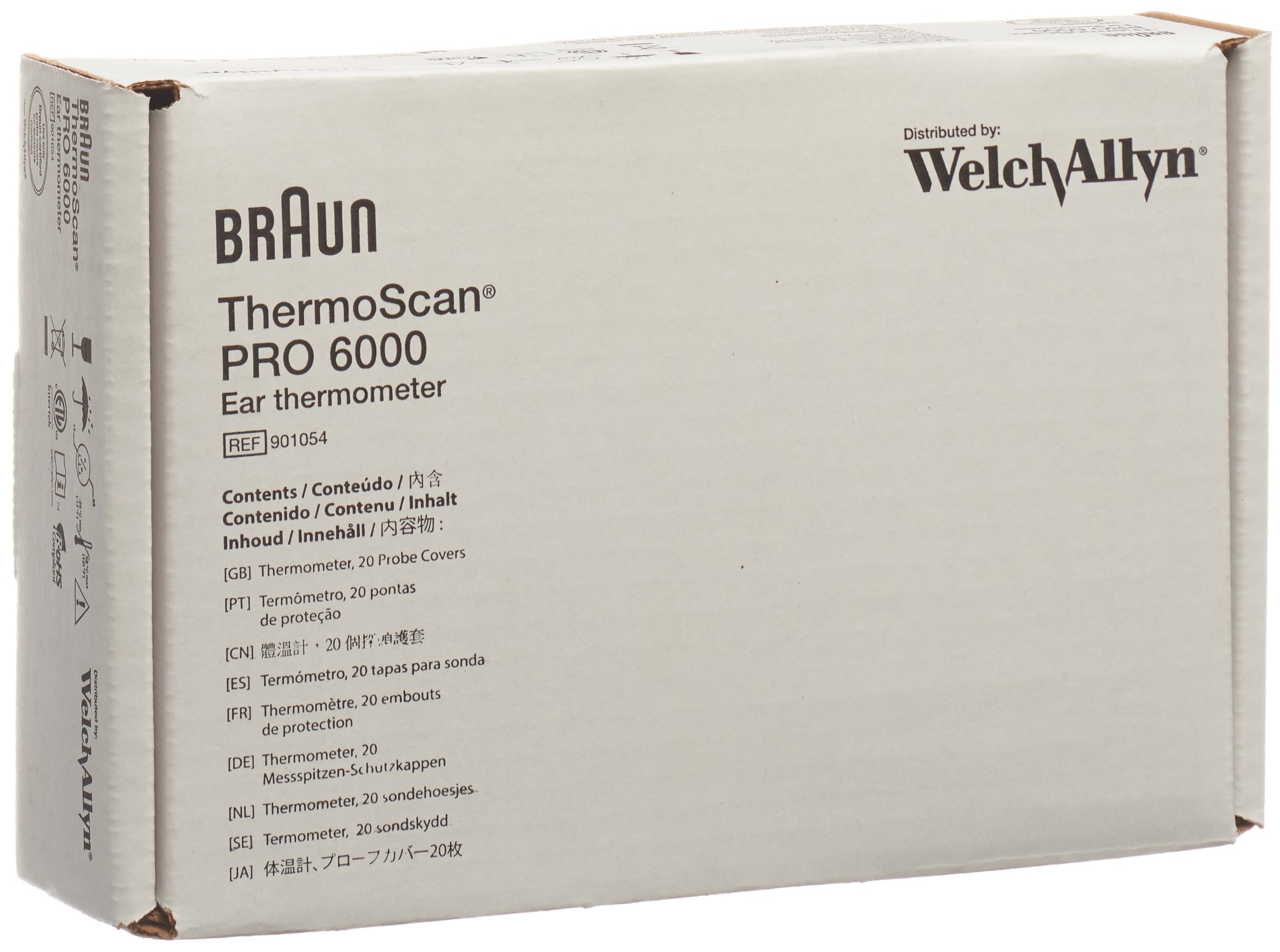 Braun Thermoscan Ohrthermometer PRO 6000 Welch Allyn
