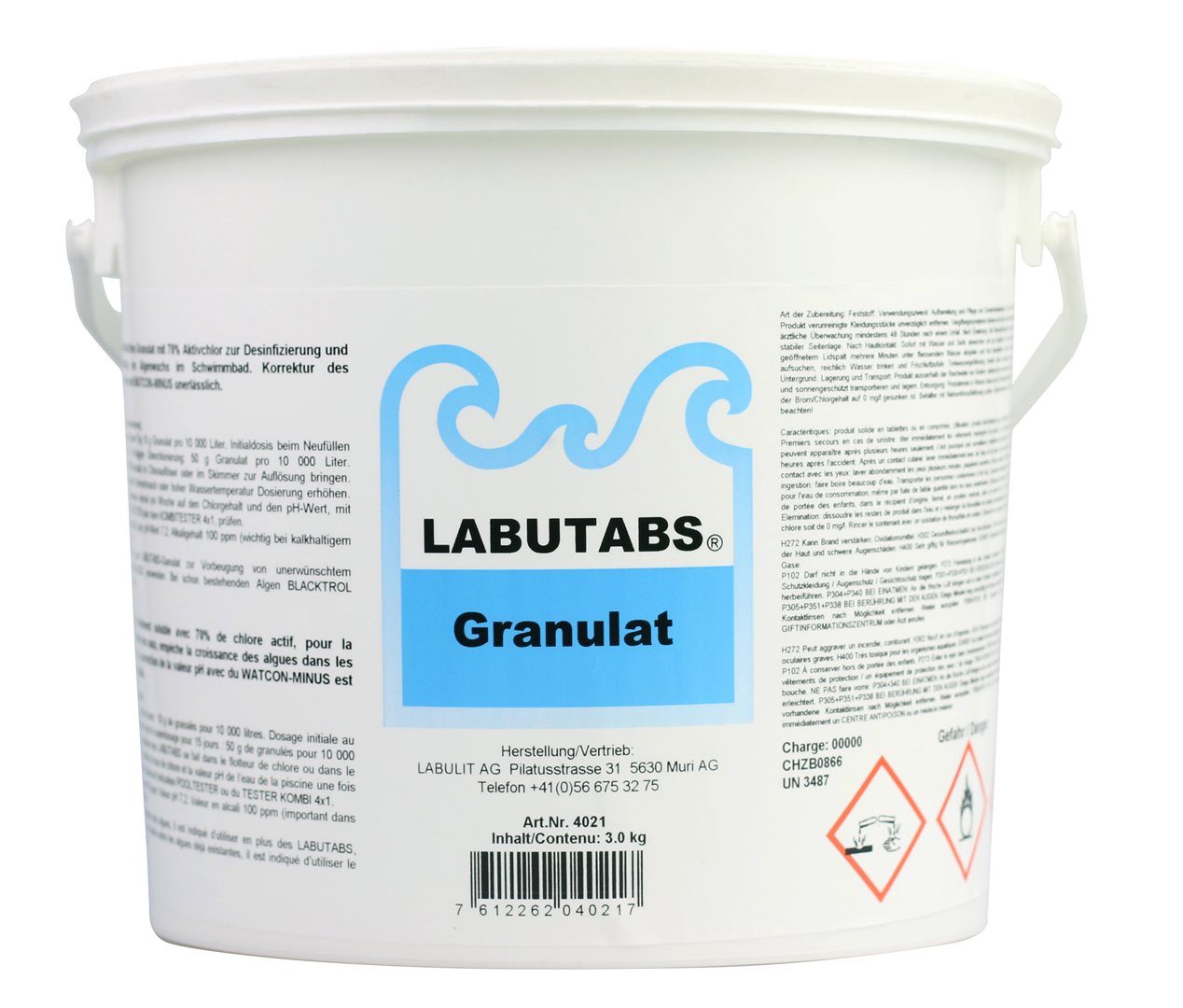 Labutabs Chlorgranulat anorganisch