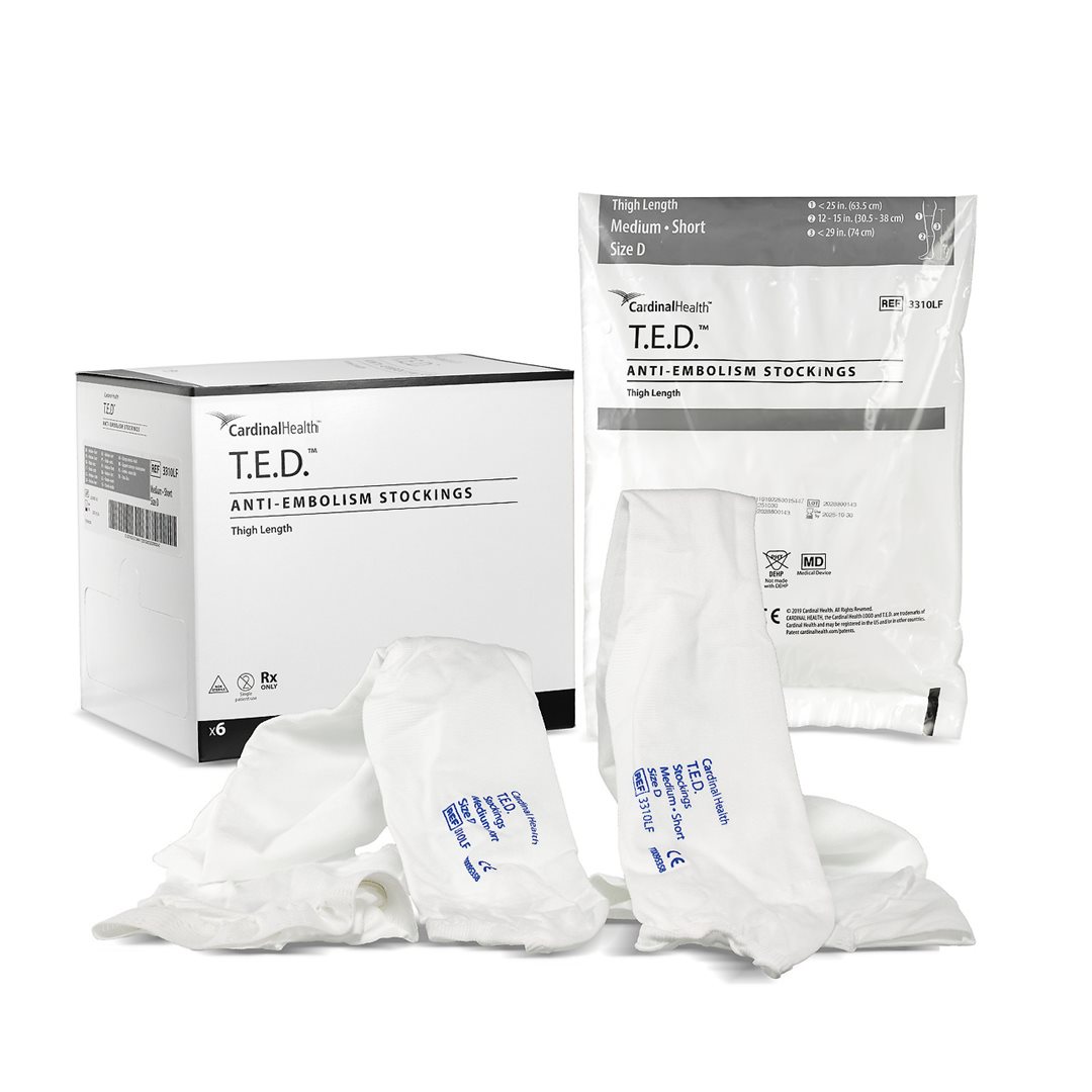 TED Oberschenkel latexfrei mittel lang weiss