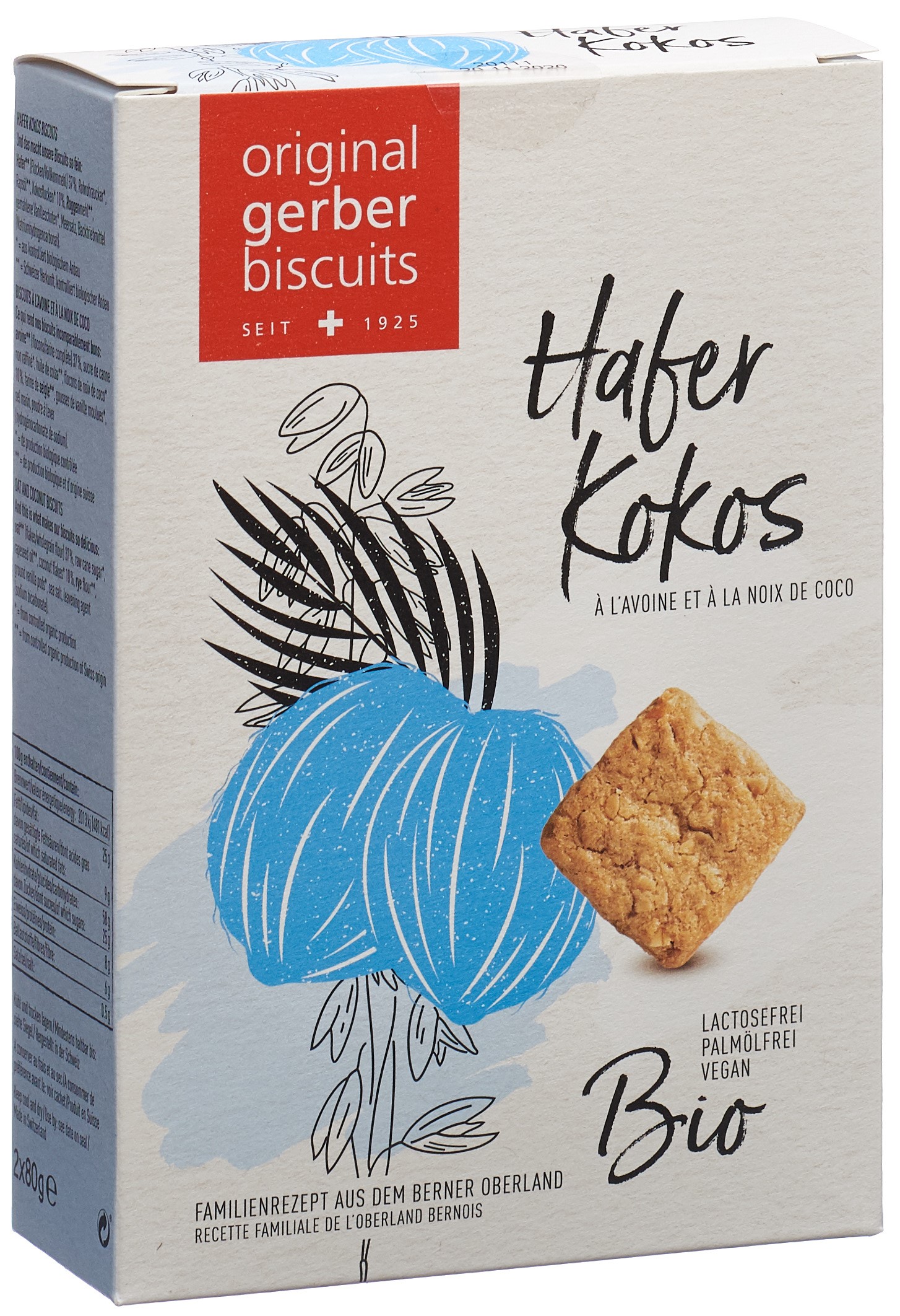 original gerber biscuits Hafer Kokos Bio
