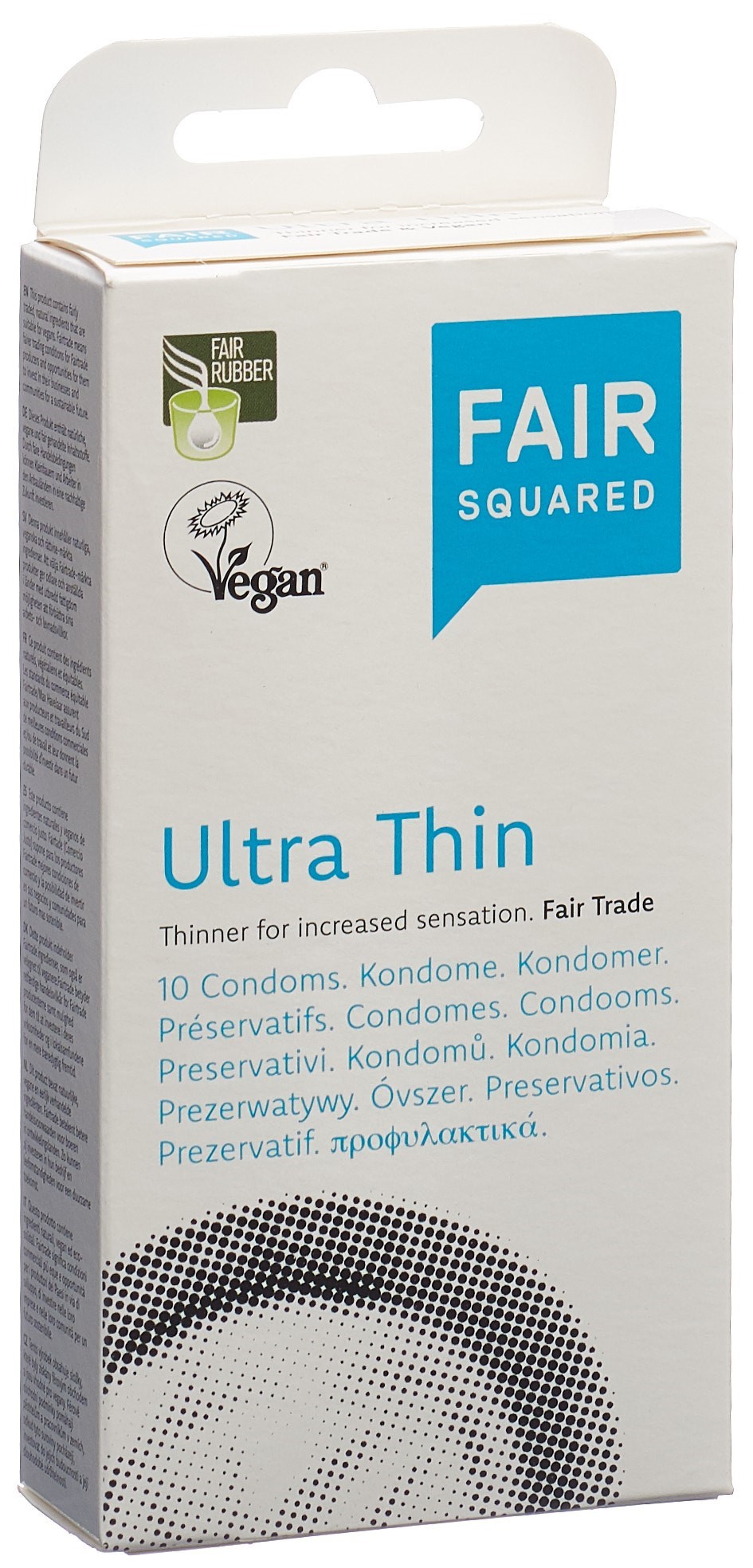 FAIR SQUARED Kondom Ultra thin vegan