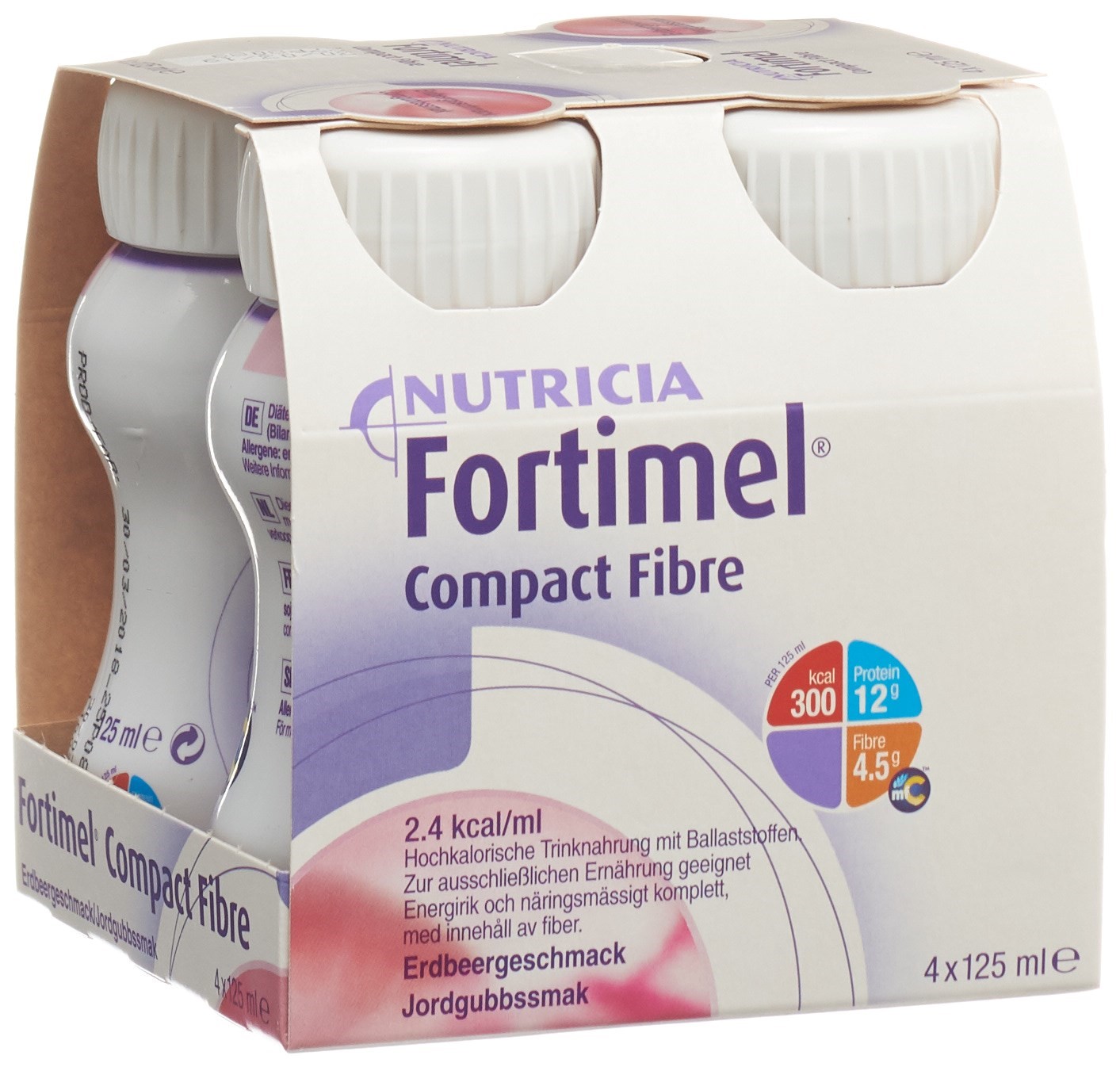 Fortimel Compact Fibre Erdbeer