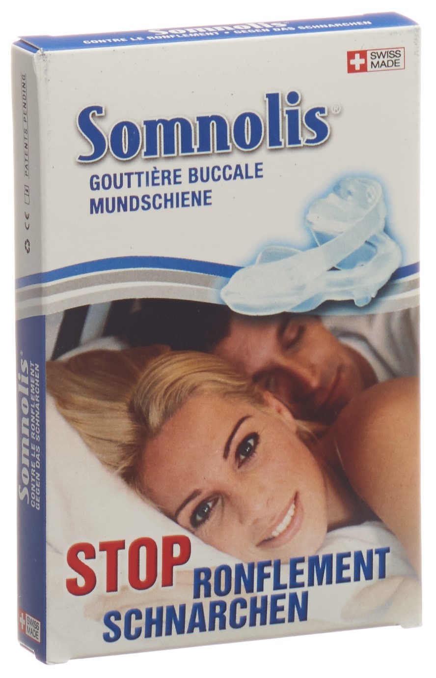 Somnolis Mundschiene gegen das Schnarchen