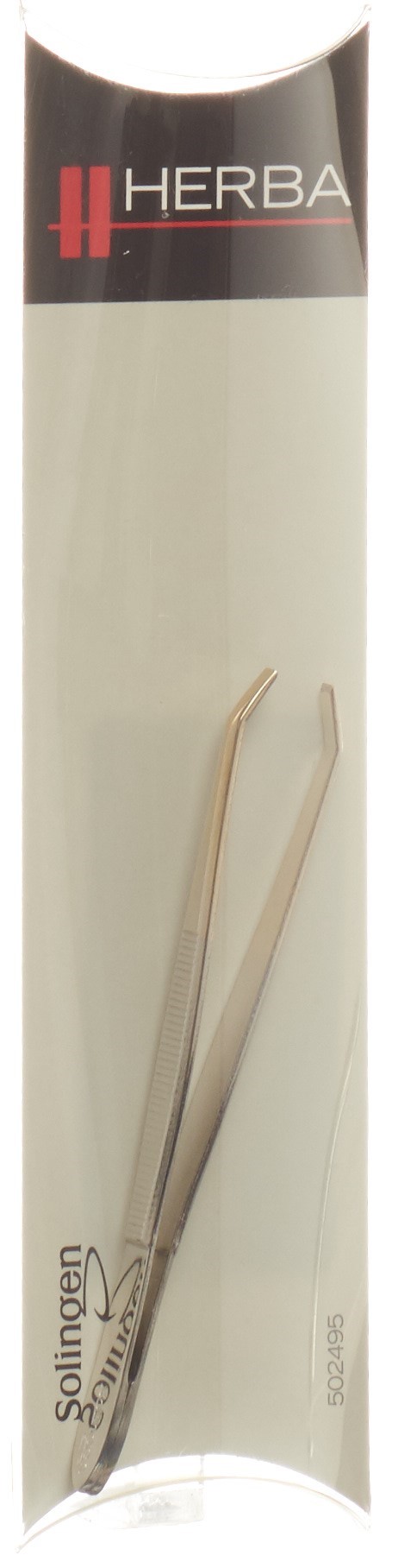 Herba Pinzette 7.5cm Goldspitze
