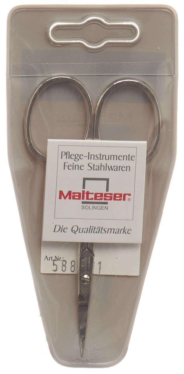 Malteser Hautschere gebogen 9 cm No 1