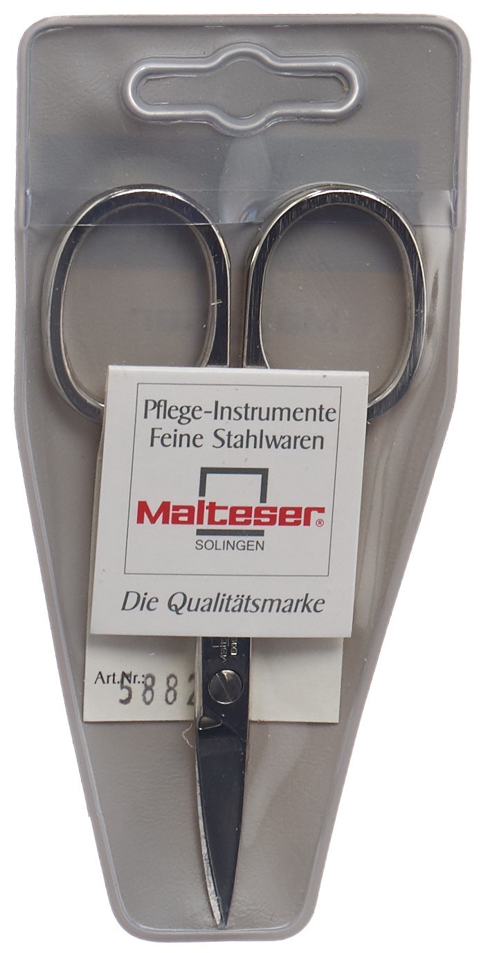 Malteser Nagelschere gebogen 9 cm No 2