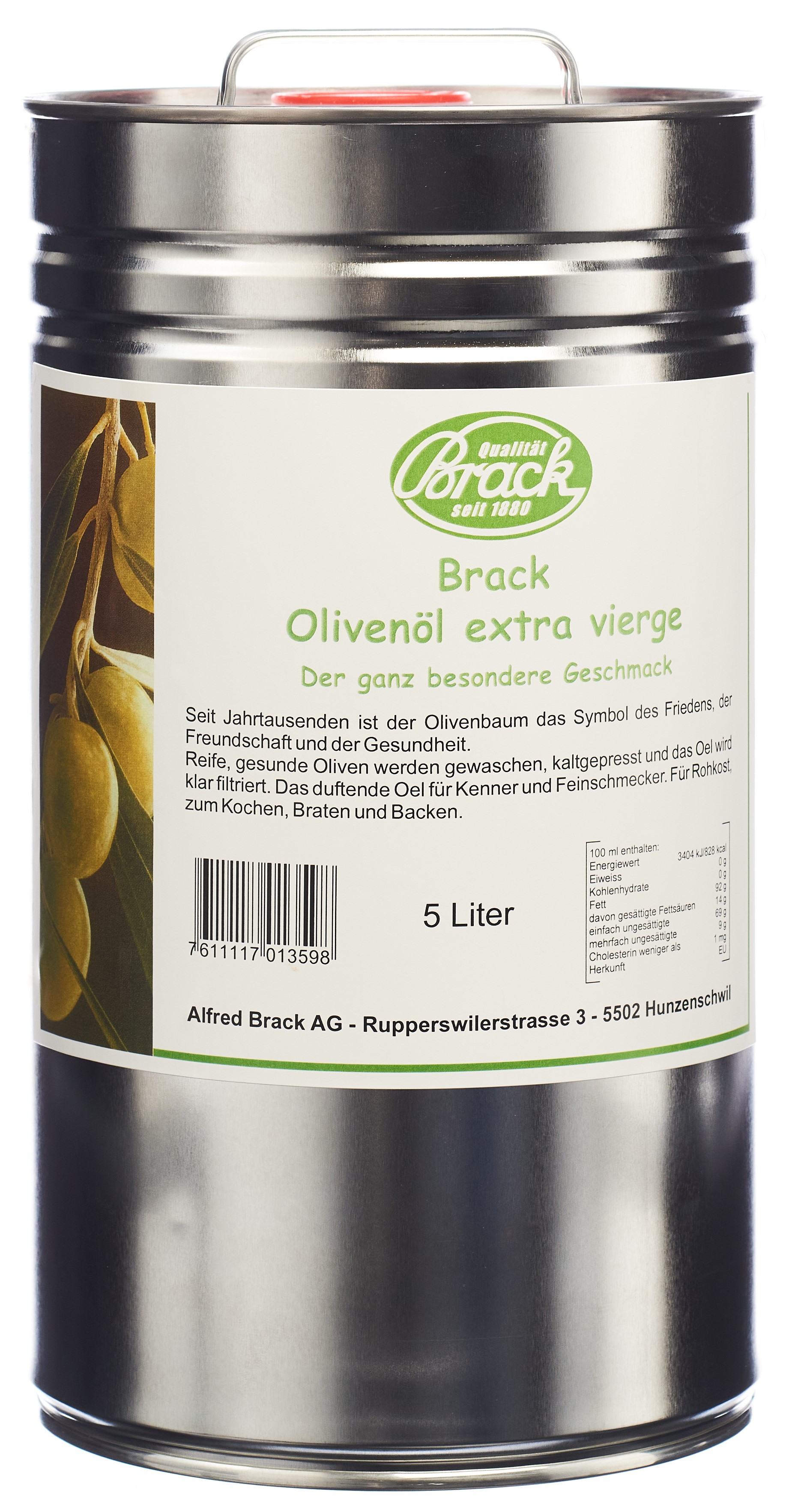 Brack Olivenöl extra vierge