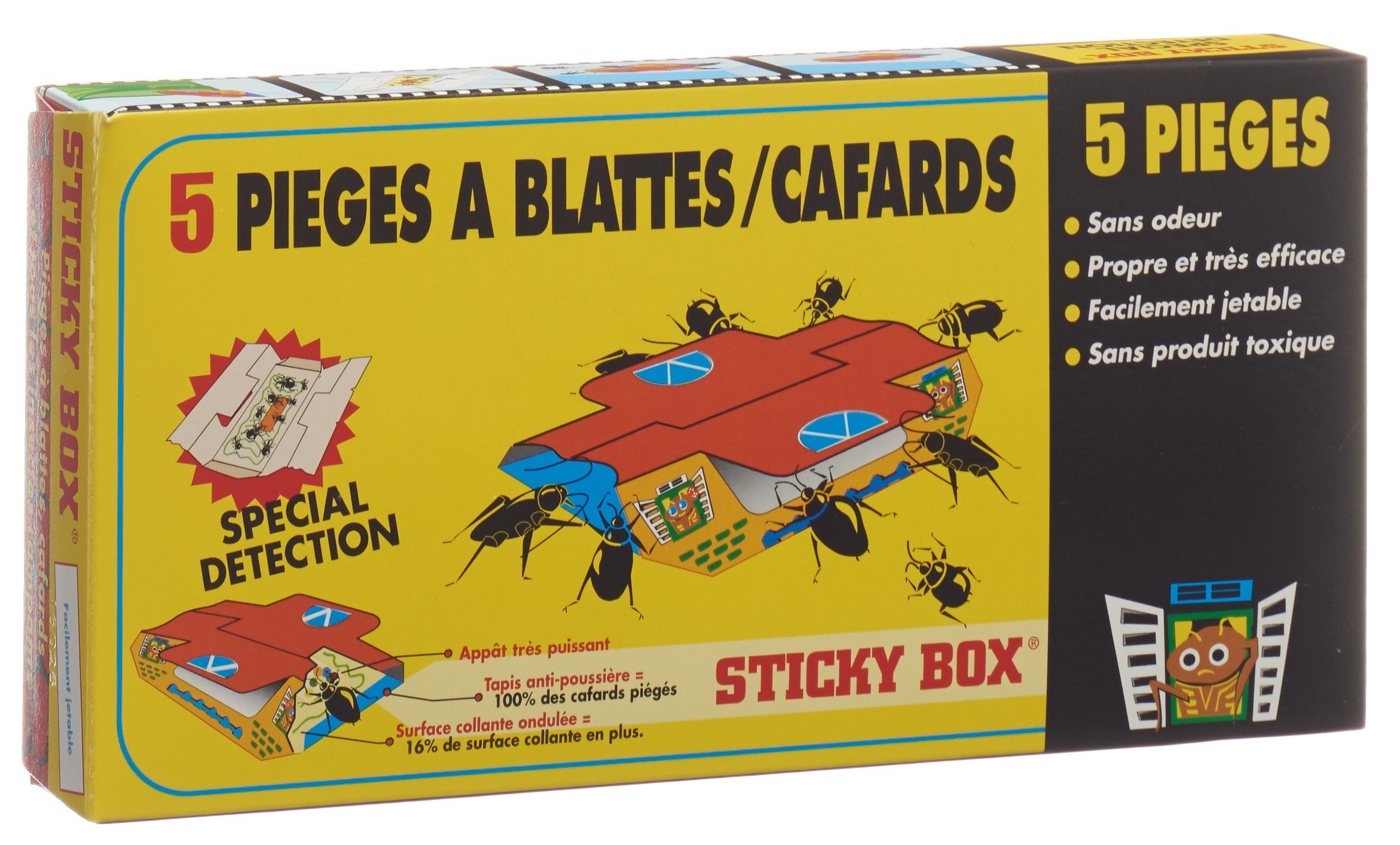Sticky Box Schabenfalle