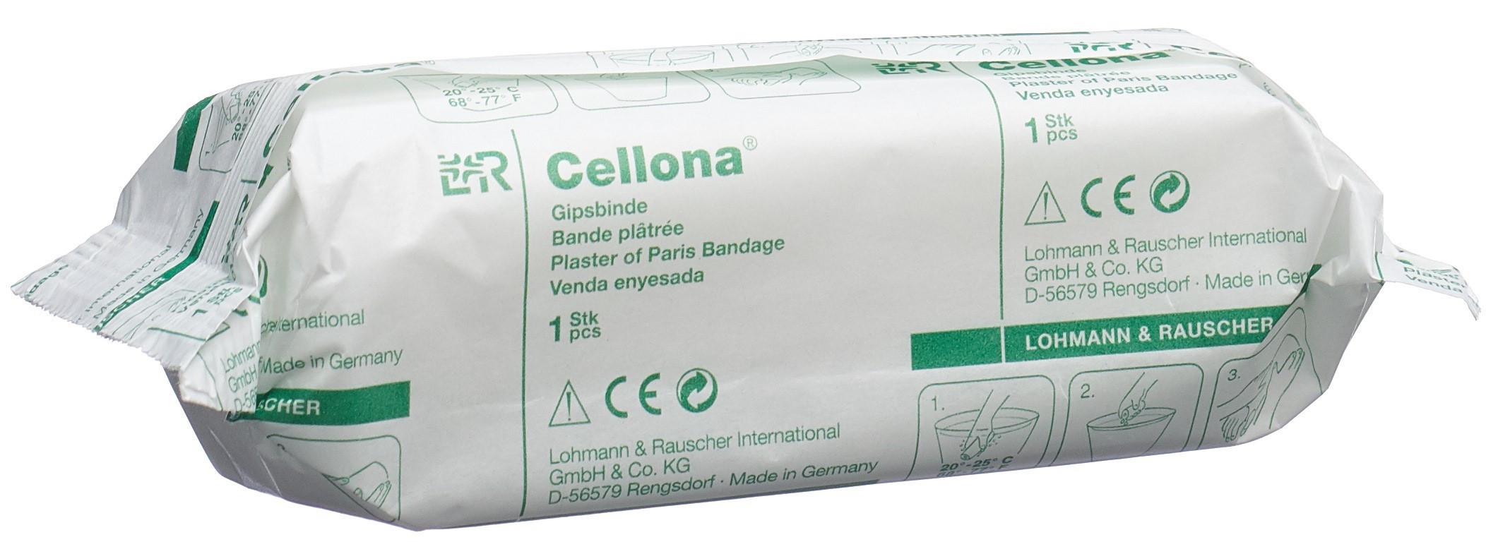 Cellona Gipsbinden 2.75mx12cm feincremig