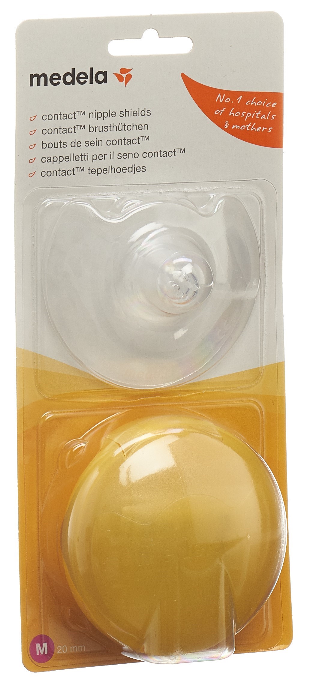 medela Contact Brusthütchen M 20mm mit Box