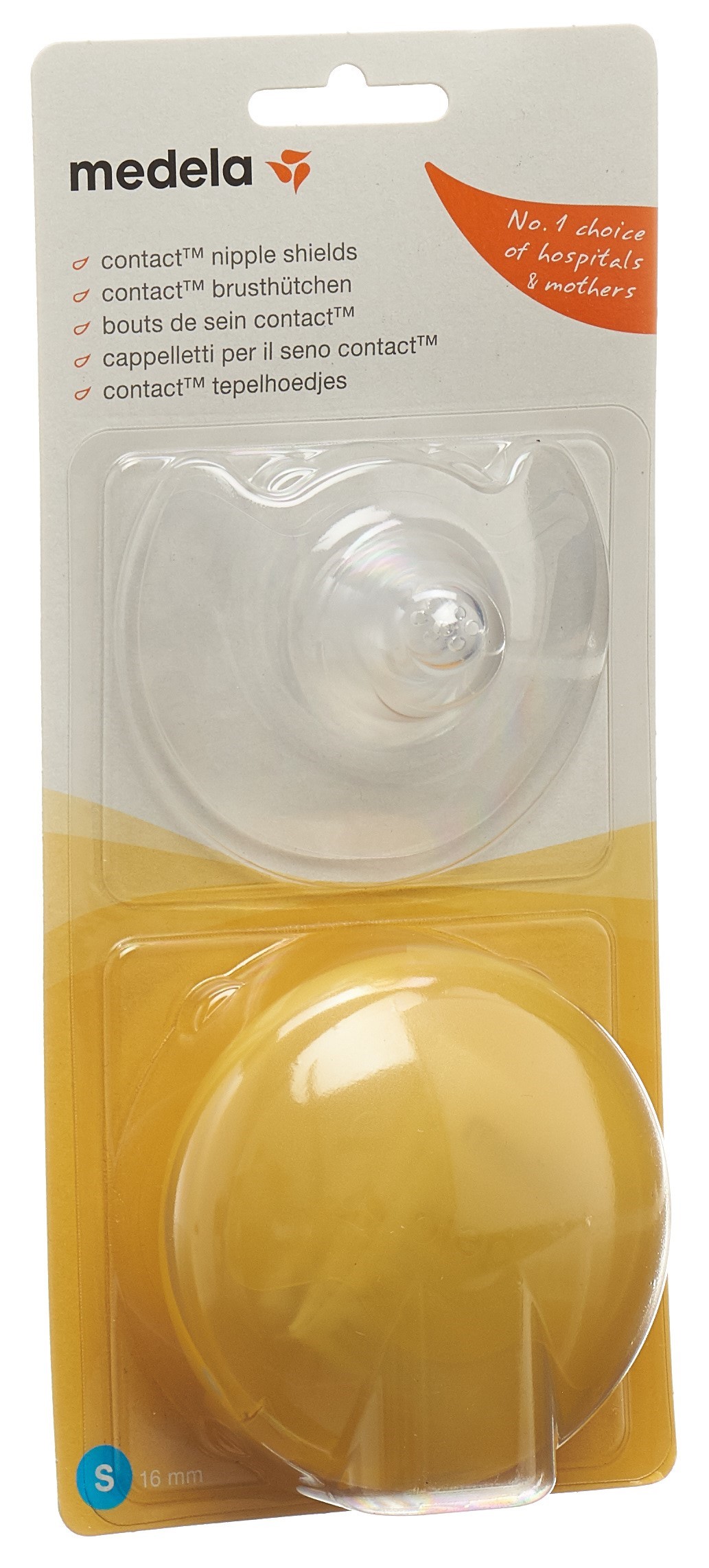 medela Contact Brusthütchen S 16mm mit Box