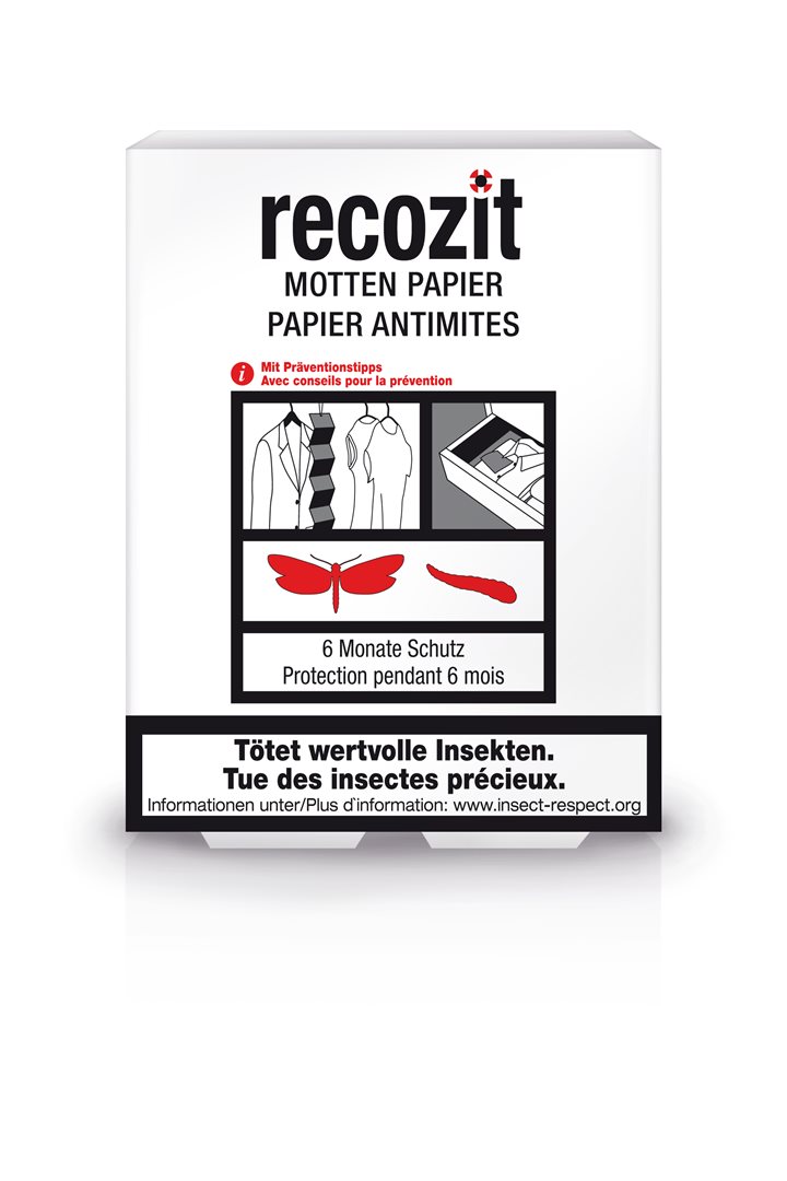 recozit Mottenpapier